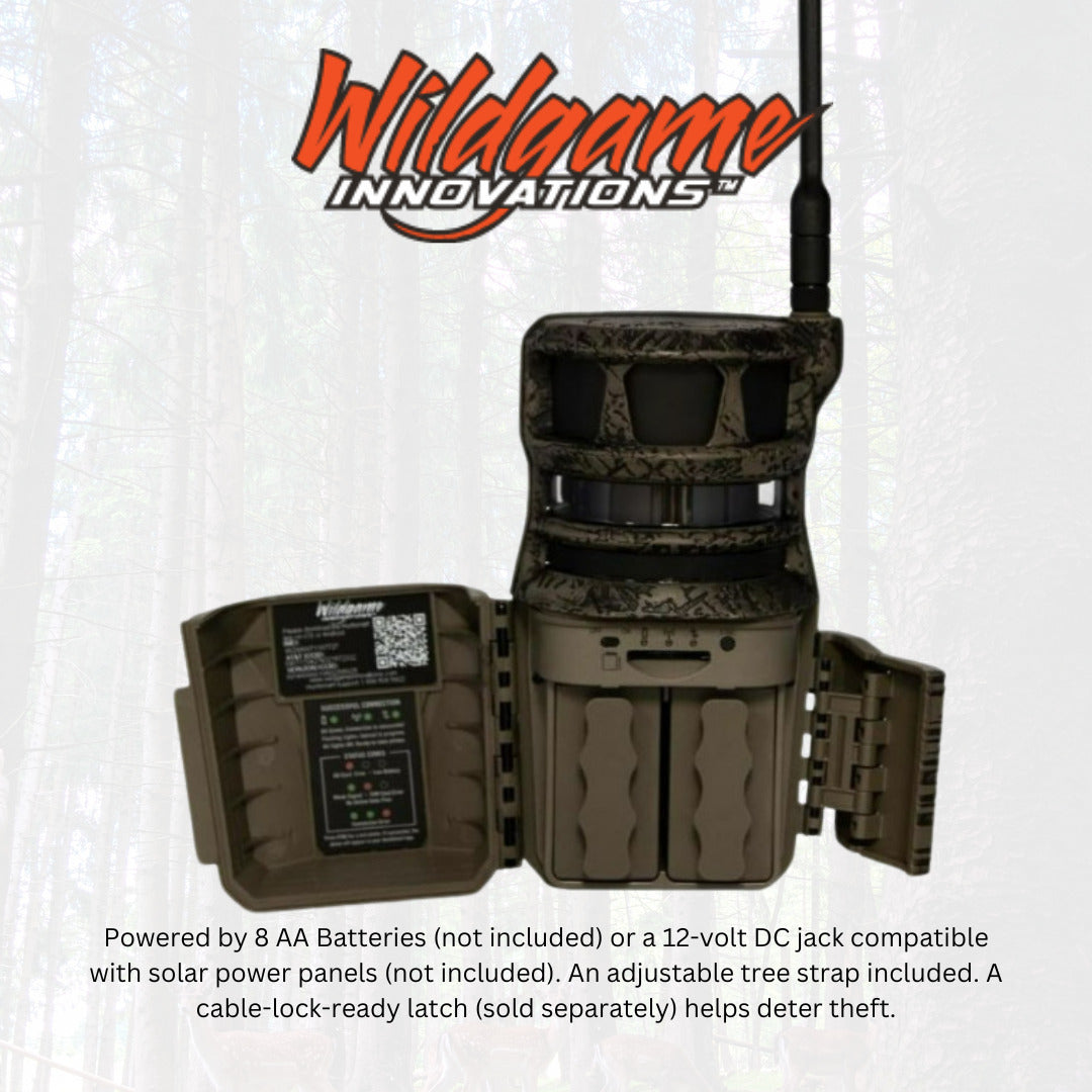 Wildgame Innovations Orbit 360-Degree Trail Camera with 36MP Image and 1080p Video Bundle