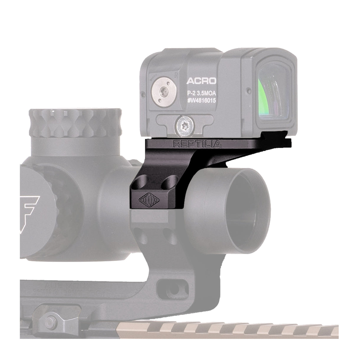 Reptilia ROF-90 for Geissele 30mm Mounts and Aimpoint ACRO (Black Anodized)