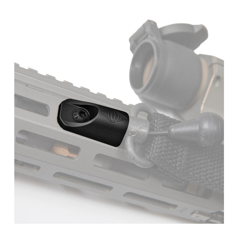 Reptilia SOCKET M-LOK QD Sling Mount Anti Snag Design and Lightweight (Black)