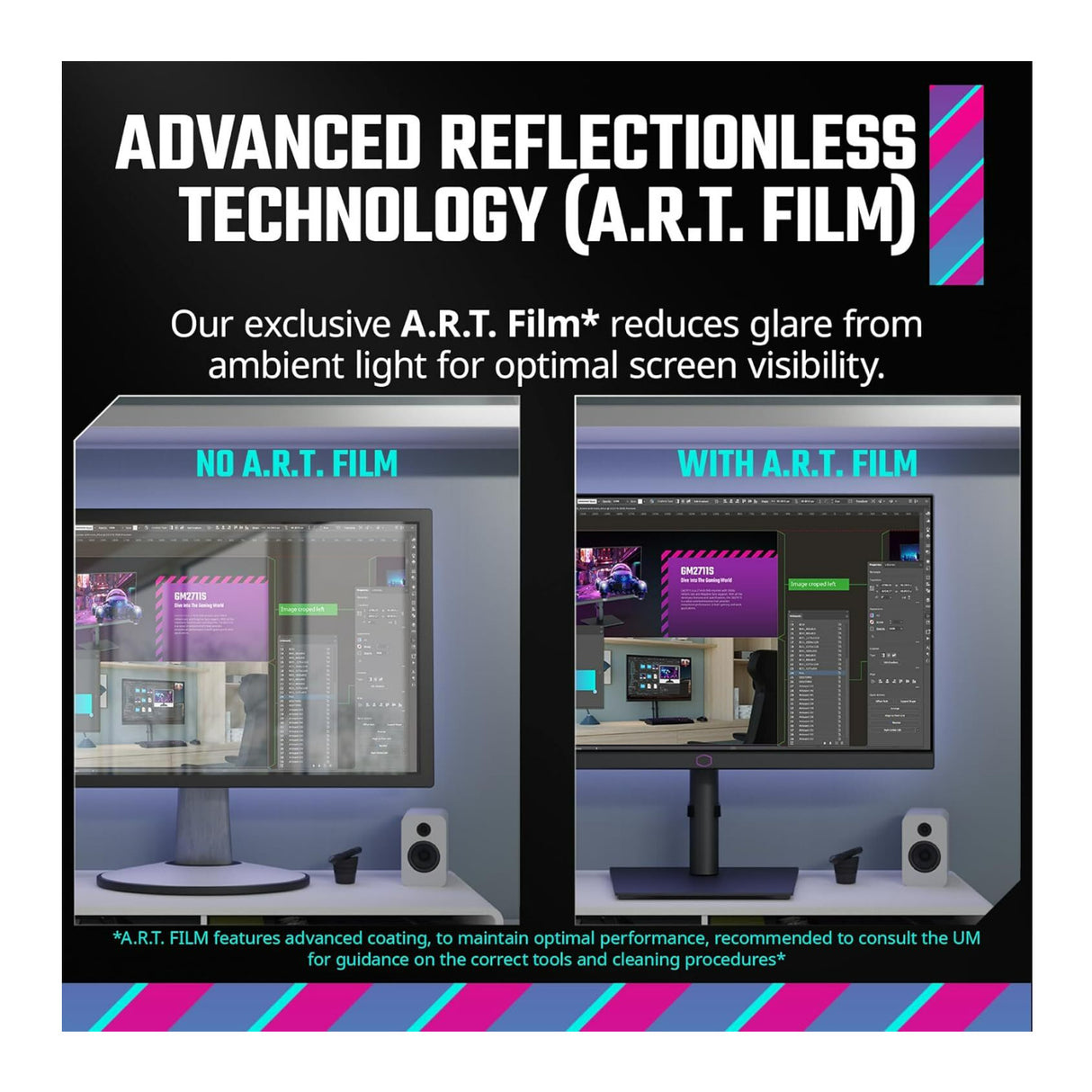 Cooler Master GM2711S 27-Inch QHD 2560x1440 Ultra-Speed IPS Flat Series Gaming Monitor