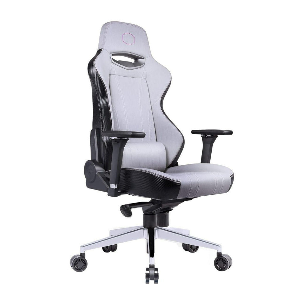Cooler Master Caliber X1C Cooling Series Gaming Chair with Multi-Adjustable 4D Armrest (Gray)