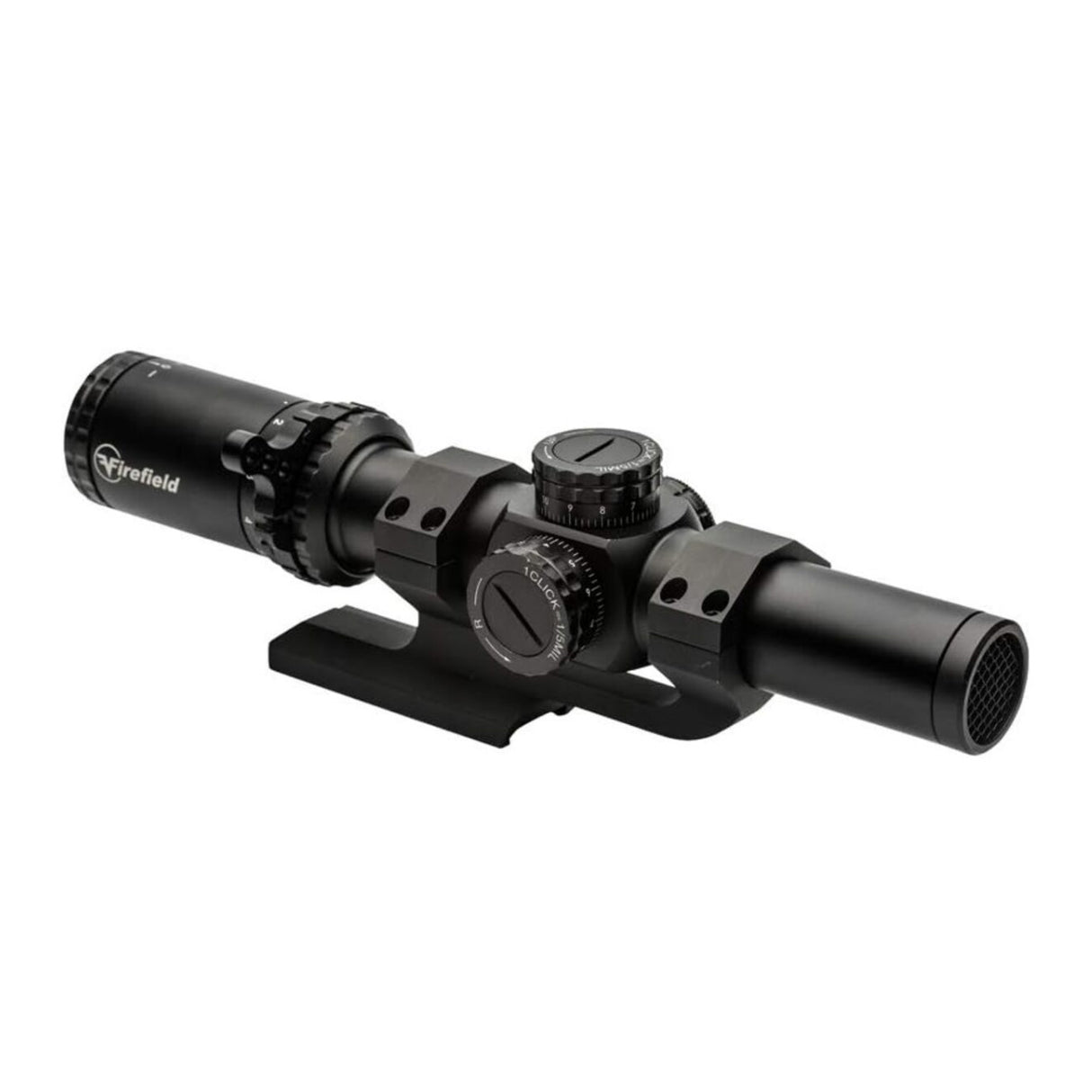 Firefield RapidStrike 1-6x24 SFP Riflescope Kit with Locking Turrets and Multi-Coated Glass (Black)