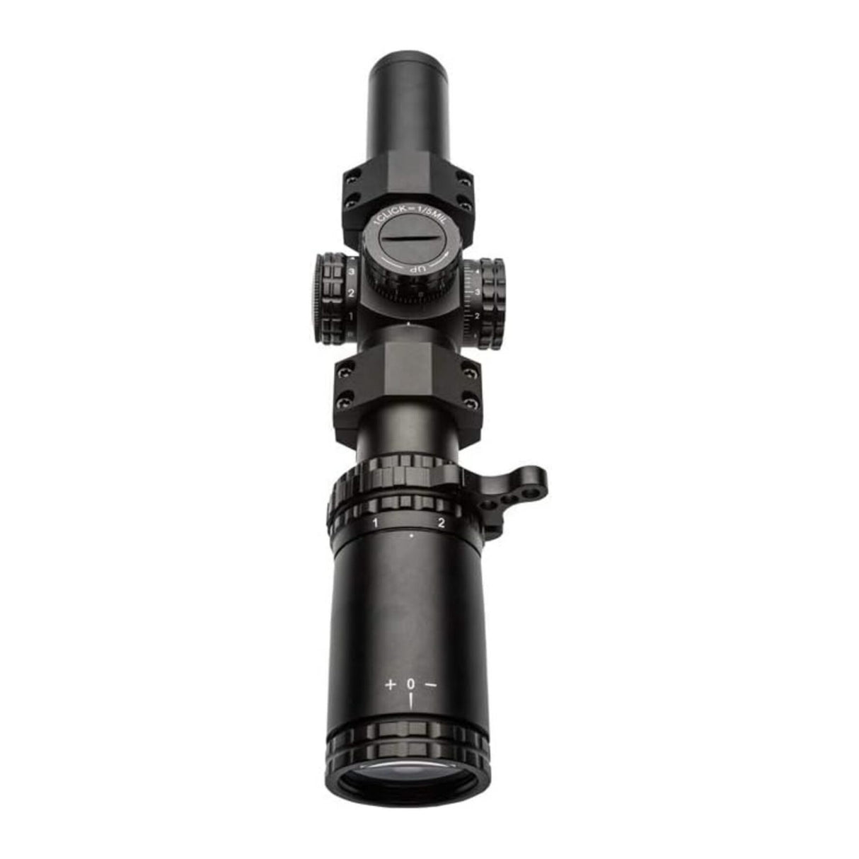 Firefield RapidStrike 1-6x24 SFP Riflescope Kit with Locking Turrets and Multi-Coated Glass (Black)
