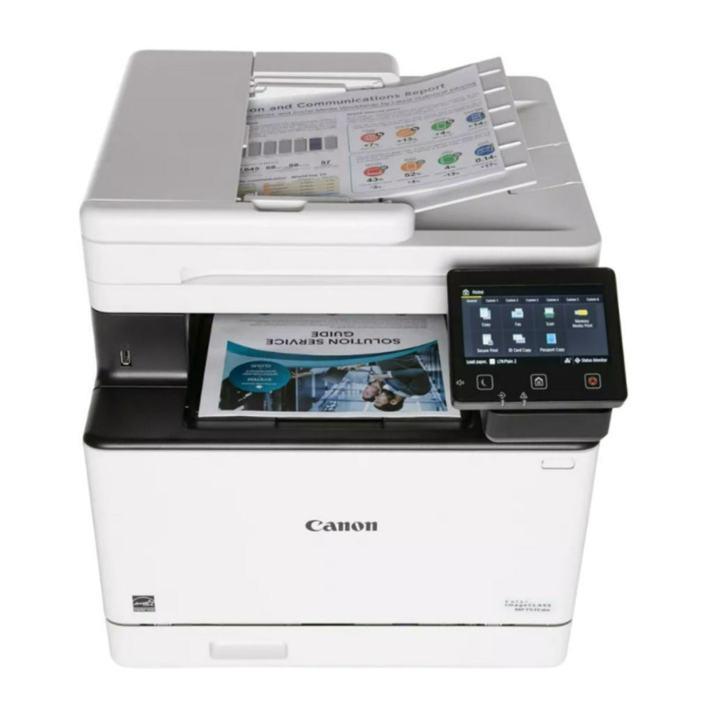 Canon imageCLASS MF753Cdw Wireless Duplex Laser Printer with Scanning and Fax (White, Refurbished)