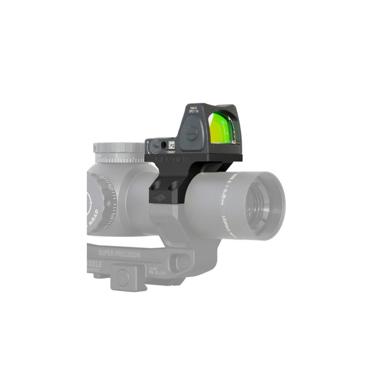 Reptilia ROF-90 - Geissele 34mm Super Precision Mount & Trijicon RMR SRO (Black)