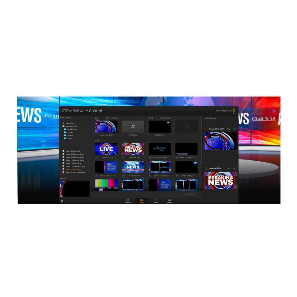 Blackmagic Design Atem 4 M/E Constellation 4K Plus Production Switcher