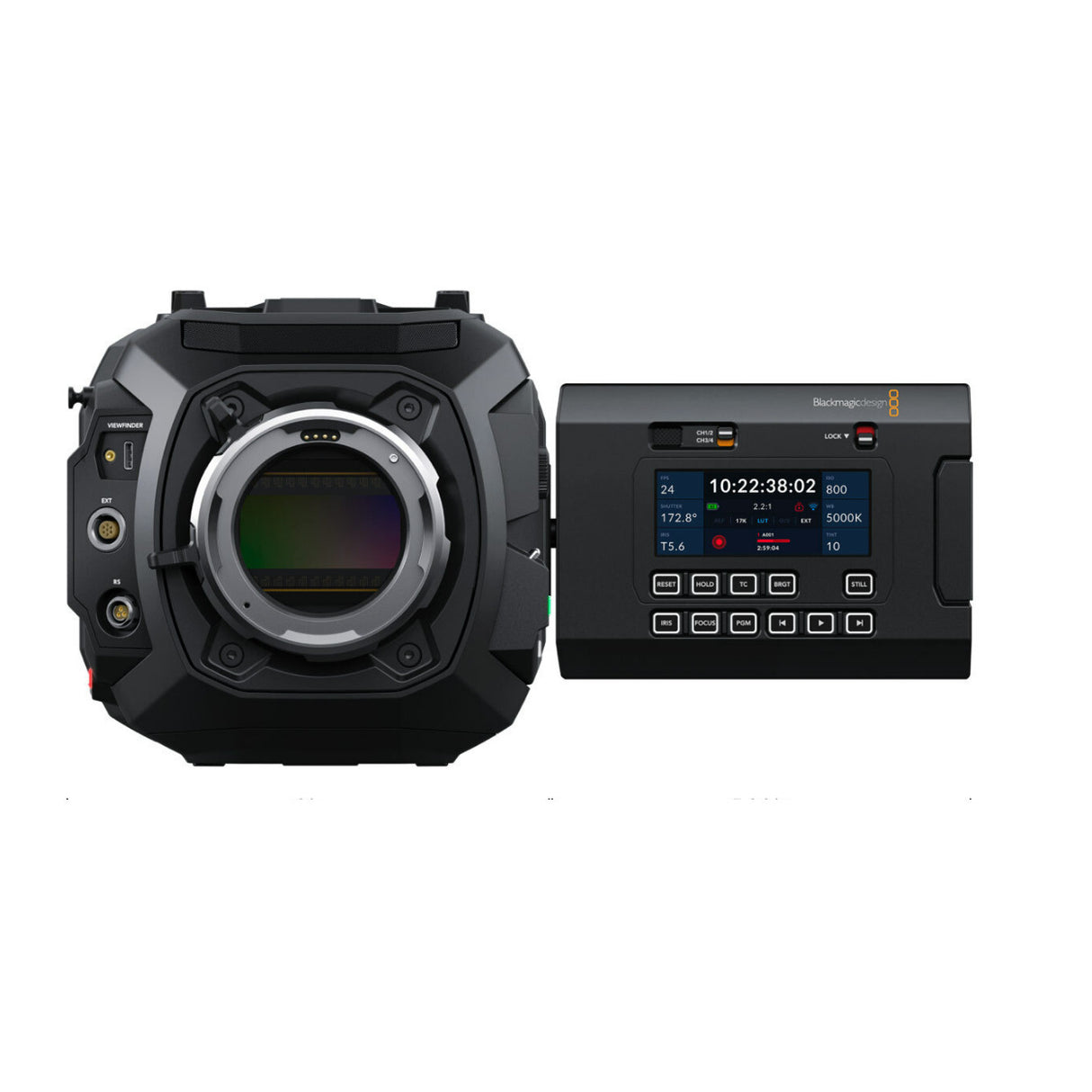 Blackmagic Design URSA Cine 17K 65 Camera with 65mm RGBW 51x24mm Sensor and 16 Stops (Body Only)