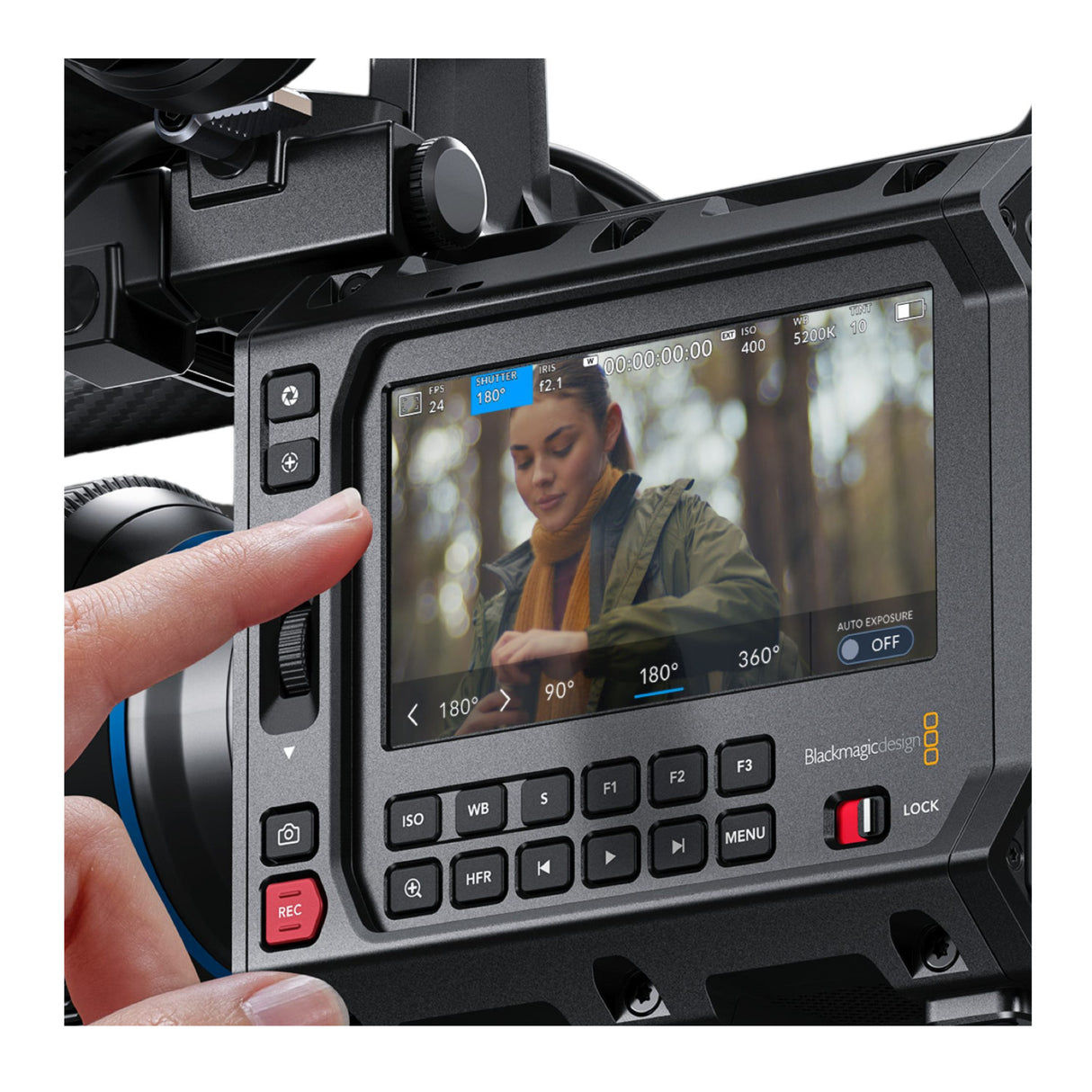 Blackmagic PYXIS 12K Digital Film Camera 12K Full-Frame RGBW Sensor Dual CFexpress Slots (L-Mount)