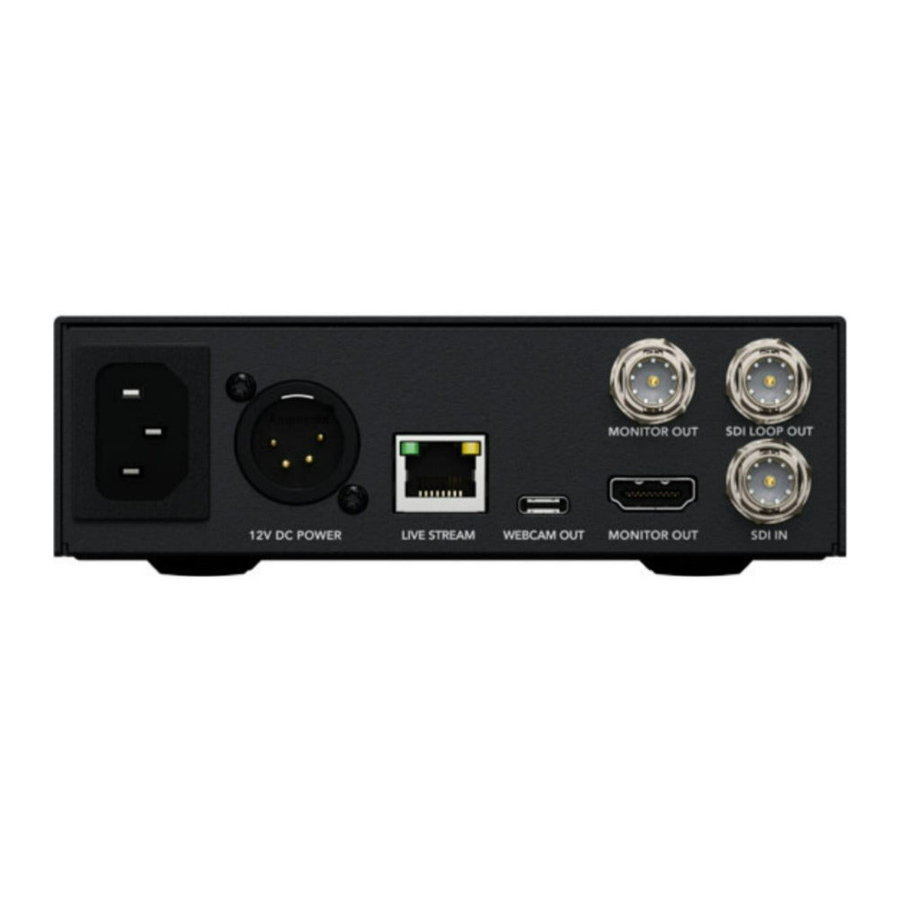 Blackmagic Design Streaming Encoder 4K with 16 Channels Embedded Audio and Webcam Output (Black)
