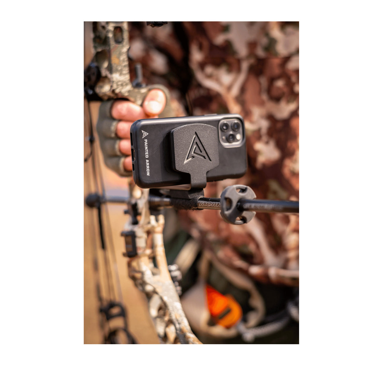 Painted Arrow MAG-PRO PLUS Compound Bow Universal Magnetic Smartphone Mount