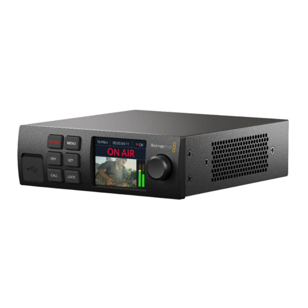 Blackmagic Design Web Presenter HD with Broadcast Quality H.264 Processor and 12G-SDI Input (Black)