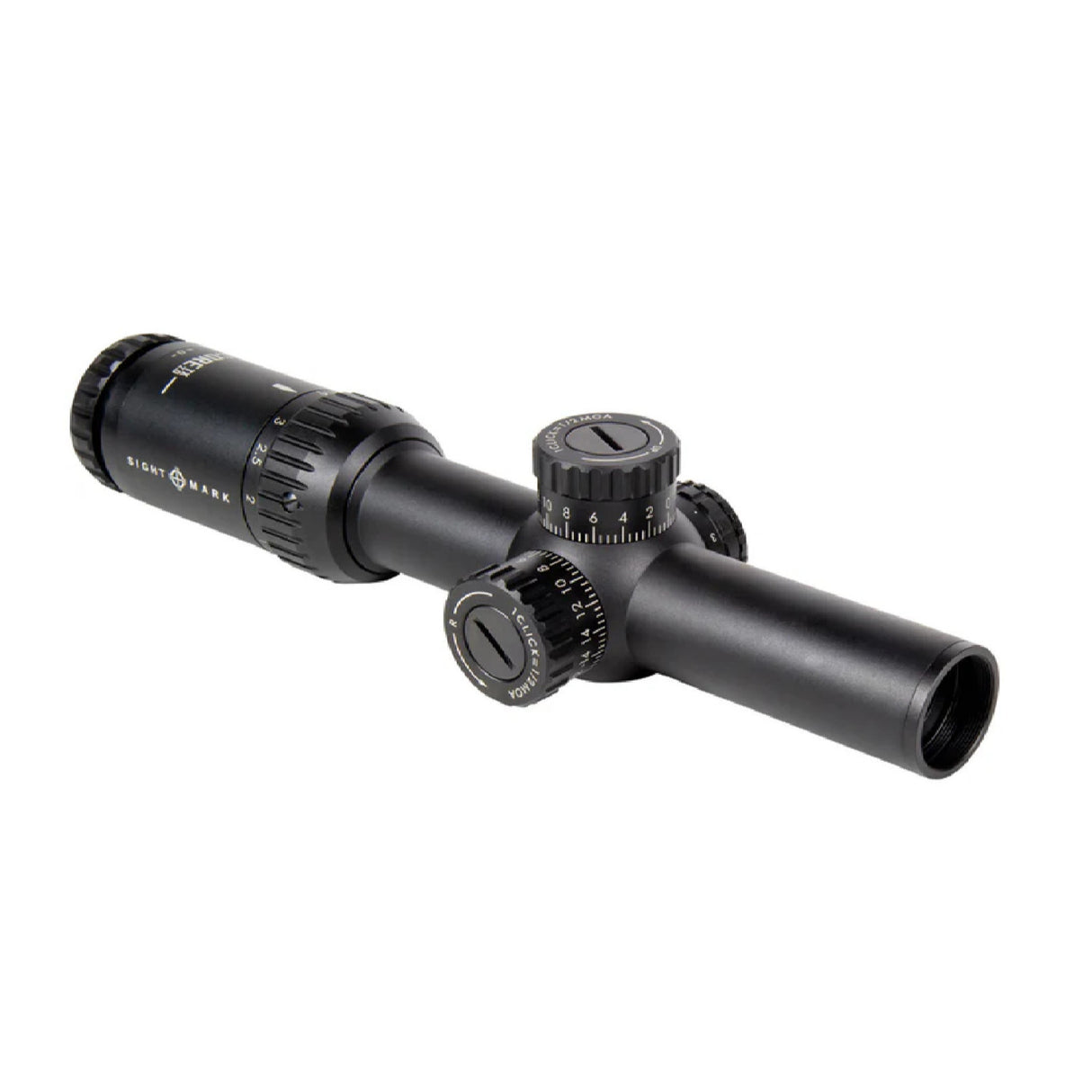 Sightmark 10 Inch Core 2.0 TX 1-4x24 Riflescope with Ballistic Drop Reticle