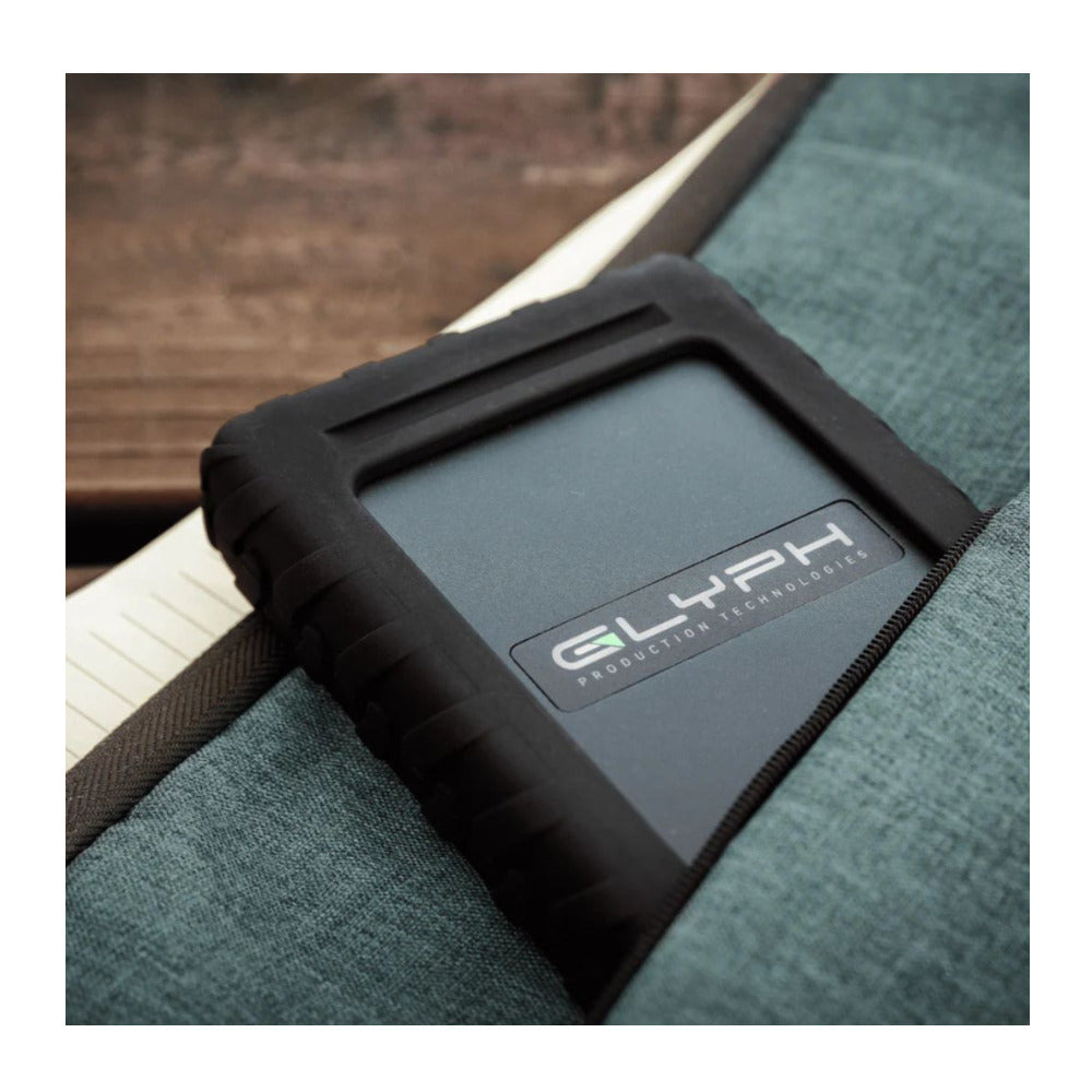 Glyph Blackbox Plus U.2 Enterprise Class NVMe 1050 MBPS External SSD with Aluminum Shell (15.3 TB)