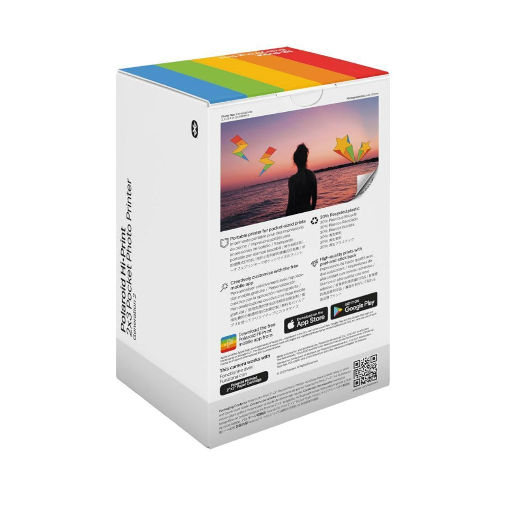Polaroid Hi-Print Everything Box Gen 2 (Black) with Album for Instant Prints and Cartridge Pack