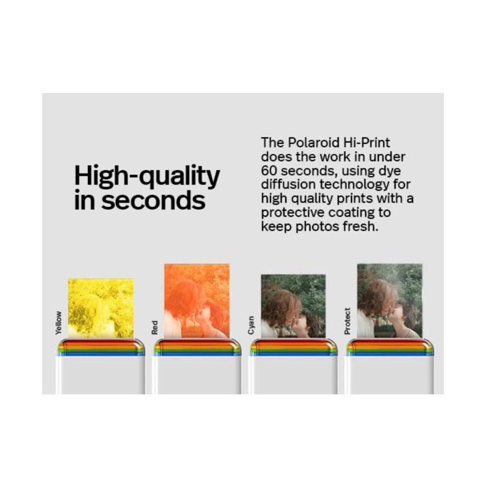 Polaroid Hi-Print Everything Box Gen 2 (Black) with Album for Instant Prints and Cartridge Pack