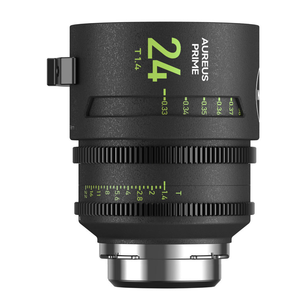 NiSi 24mm Aureus Prime Full Frame T1.4 Cinema Lens with Virtually Zero Focus Breathing (PL Mount)