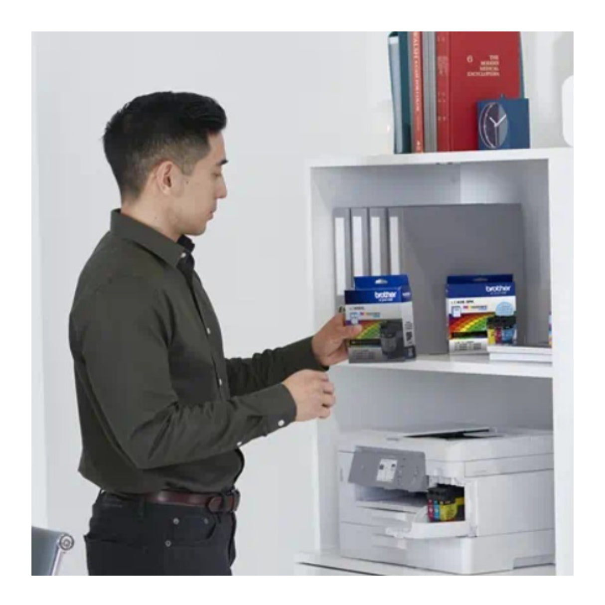Brother LC406XLY Yellow INKvestment Tank Cartridge with High-Yield 5,000 Pages and Mess-Free Design