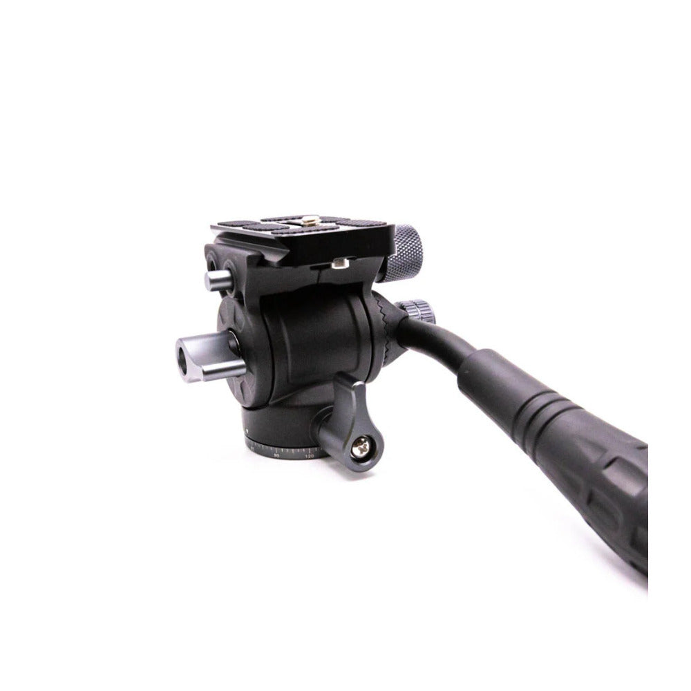 Painted Arrow Ultralight Micro Fluid Head - 6.6 lb (Load Capacity), Black