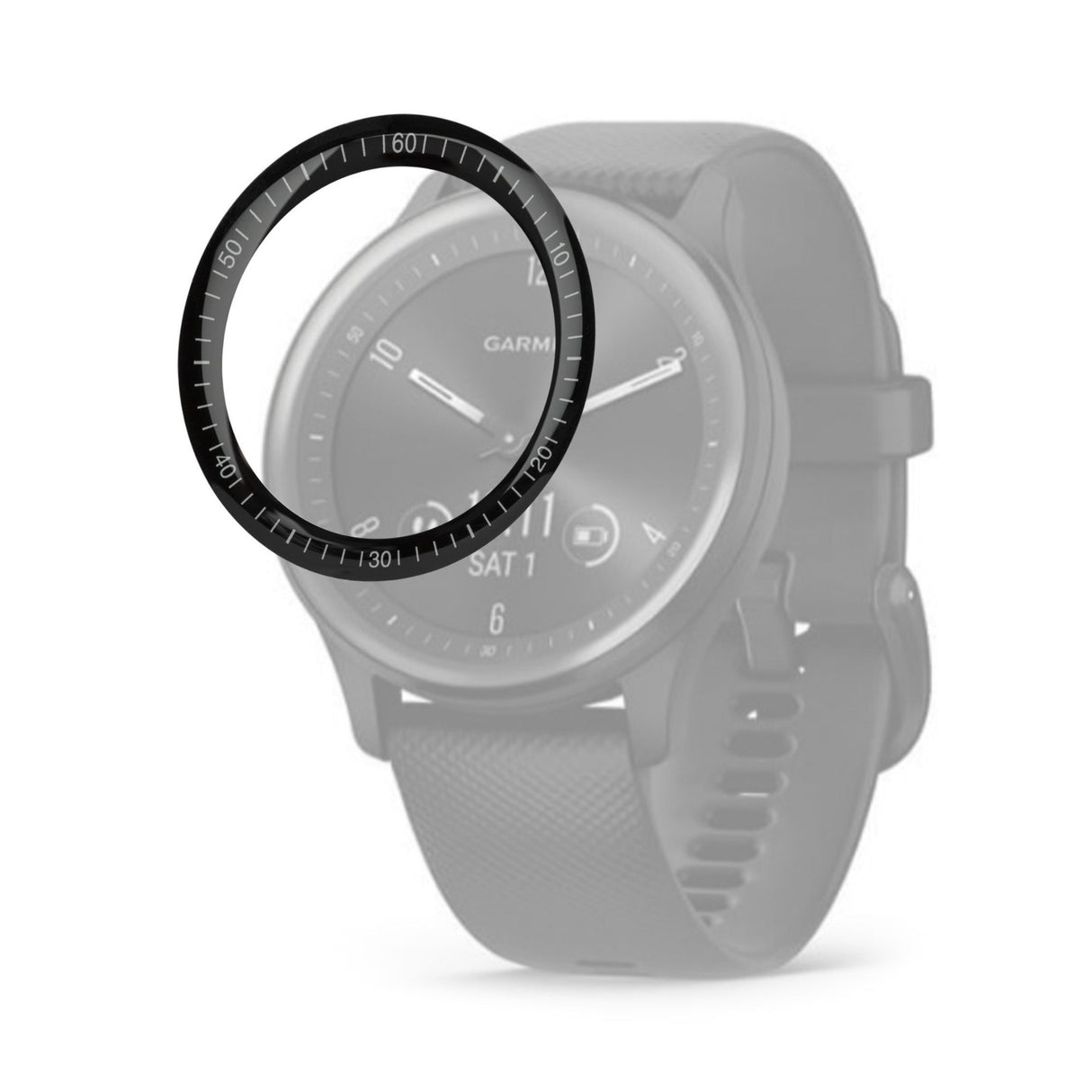 Garmin vivoactive 6 Smartwatch (Lunar Gold/Bone Band) Bundle with Tempered Glass Screen Protector