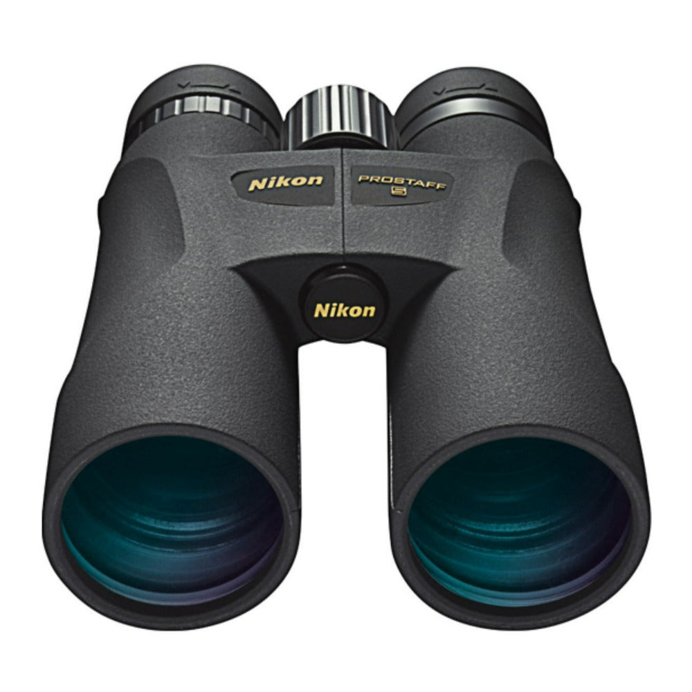 Nikon 12x50 PROSTAFF 5 Lightweight Waterproof Binoculars with Smooth Central Focus Knob (Black)