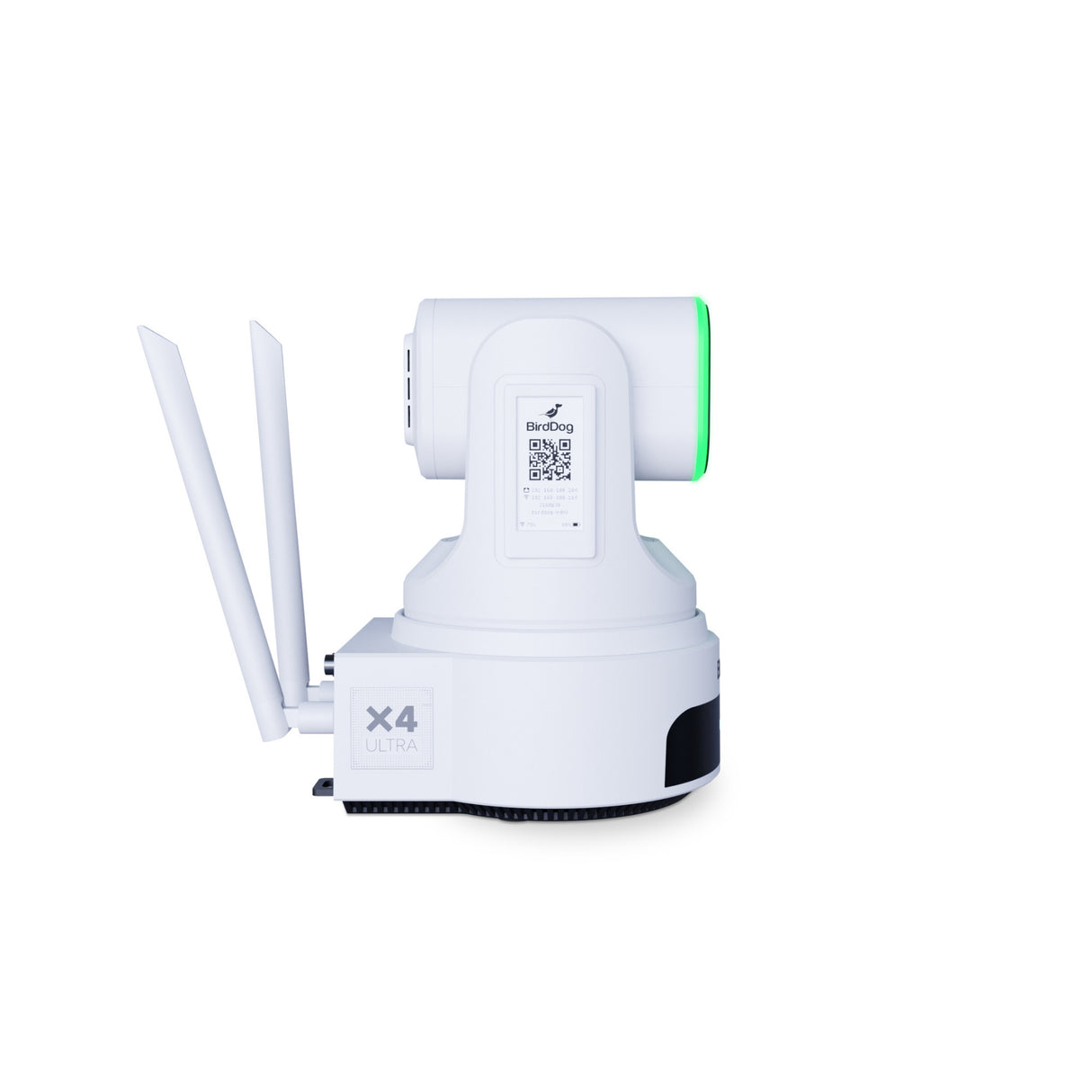 BirdDog X4 Ultra: Ultimate Wireless Camera with NDI HX3 and AI Tracking (White)