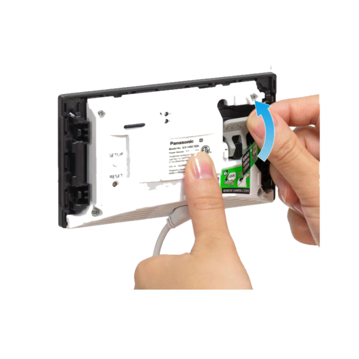 Panasonic HomeHawk Window Home Monitoring Camera 1080P Full HD with Wide Angle & Night Vision