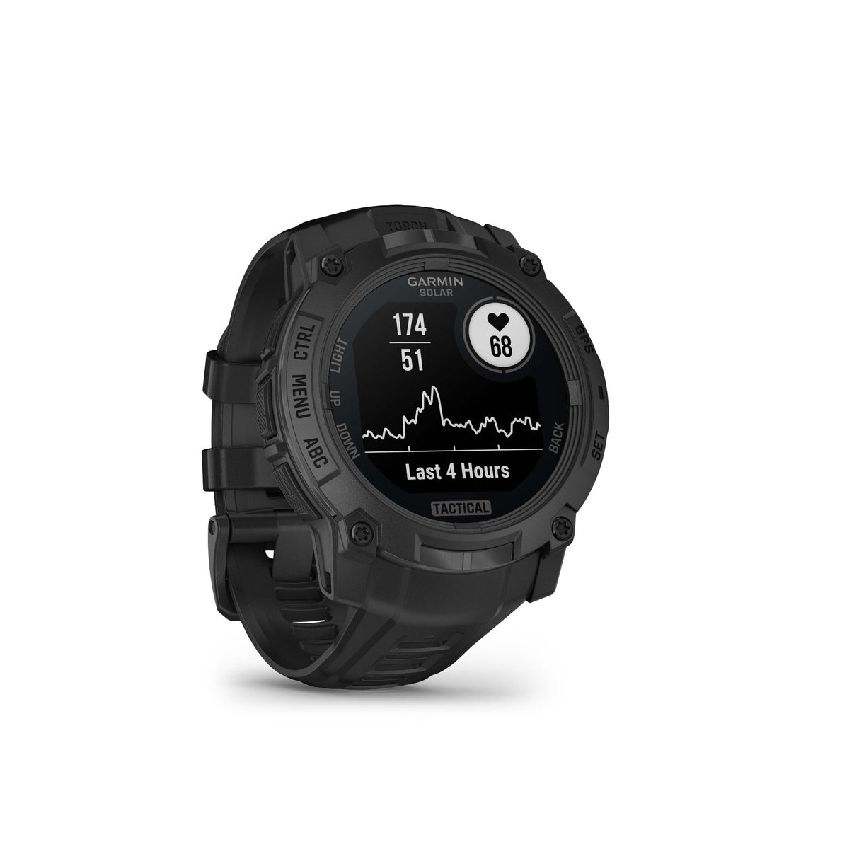Garmin Instinct 3 50mm Solar Tactical Smartwatch (Black with Black Band)