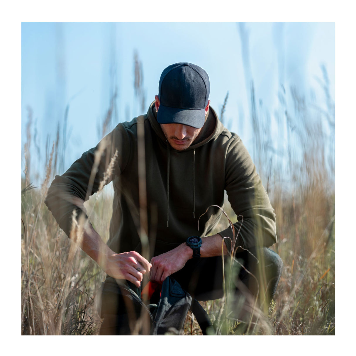 Garmin Instinct 3 45mm Solar Tactical Smartwatch with Built-in Flashlight (Black with Black Band)