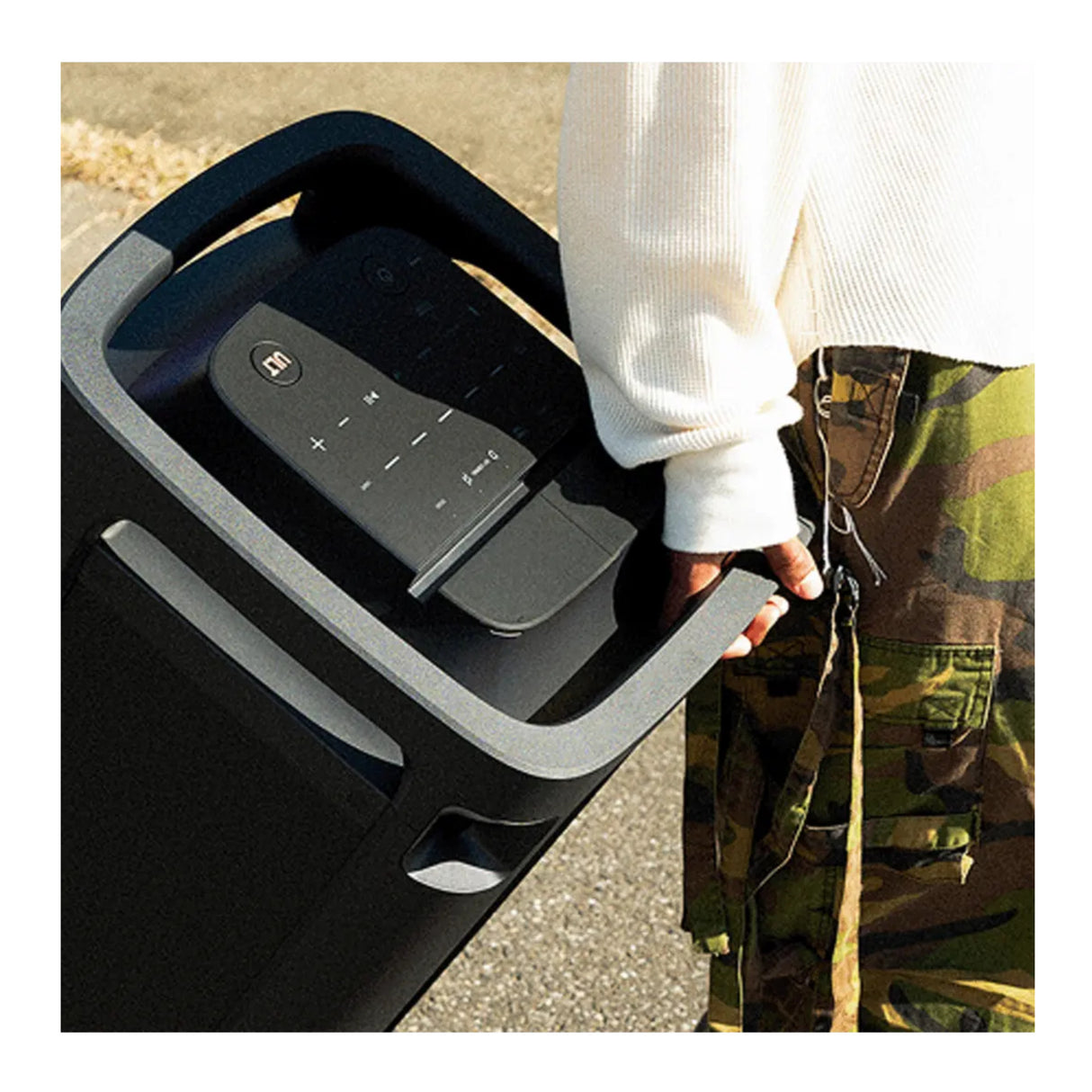 Sony ULT TOWER 9 Wireless Party Speaker with 360-Degree Sound and Lights 25-Hour Battery Life