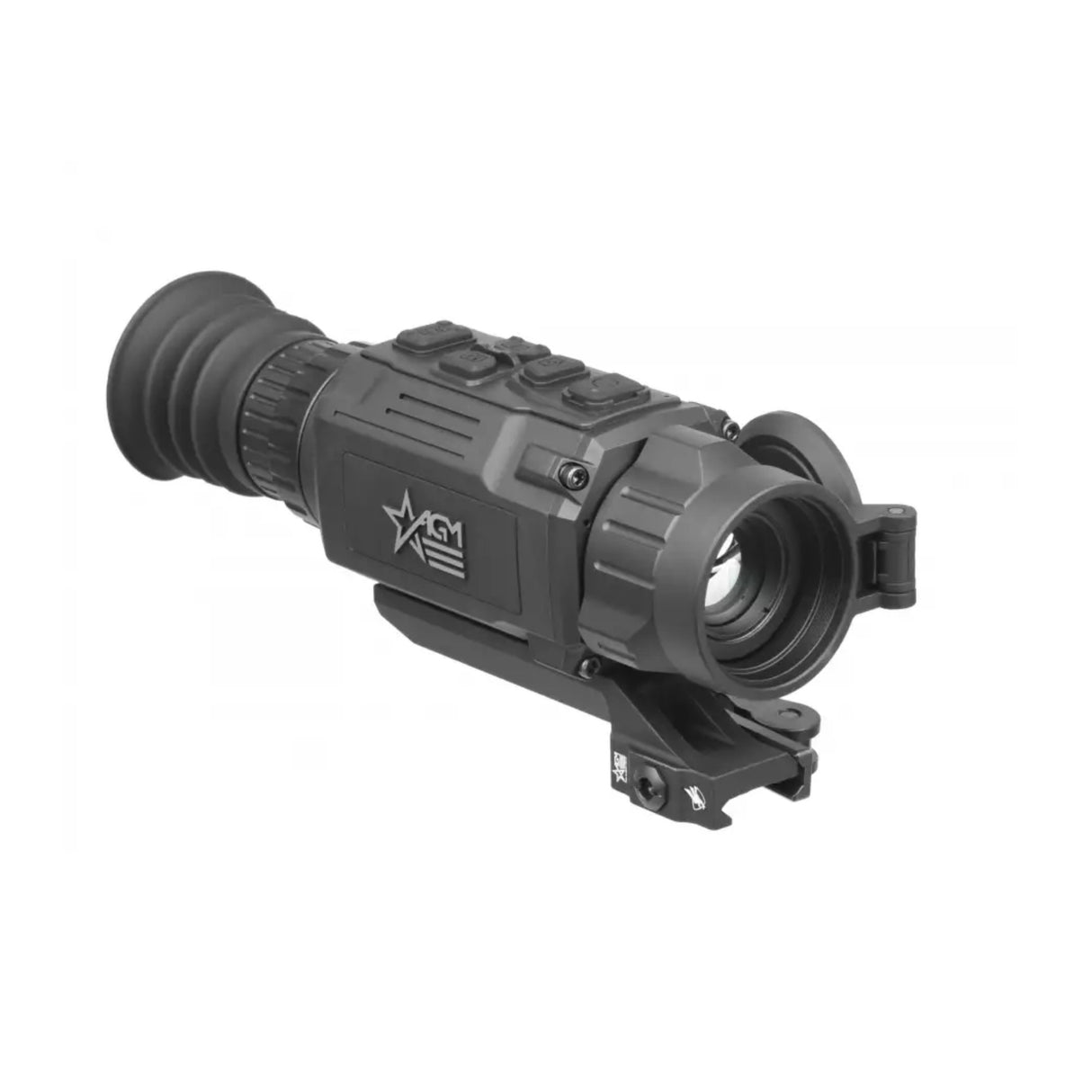 AGM RattlerV2 25-384 Thermal Scope 25mm Lens Digital Zoom Wi-Fi Recording 11hr Battery (Black)
