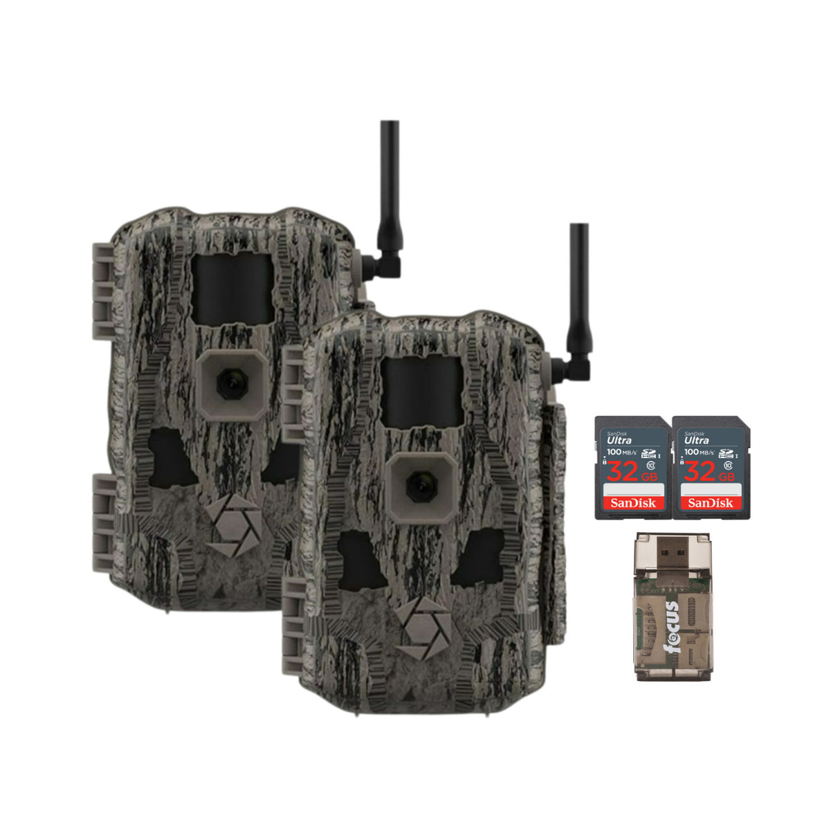 Stealth Cam Fusion MAX 2.0 36MP Cellular Wireless Trail Camera (2-Pack)