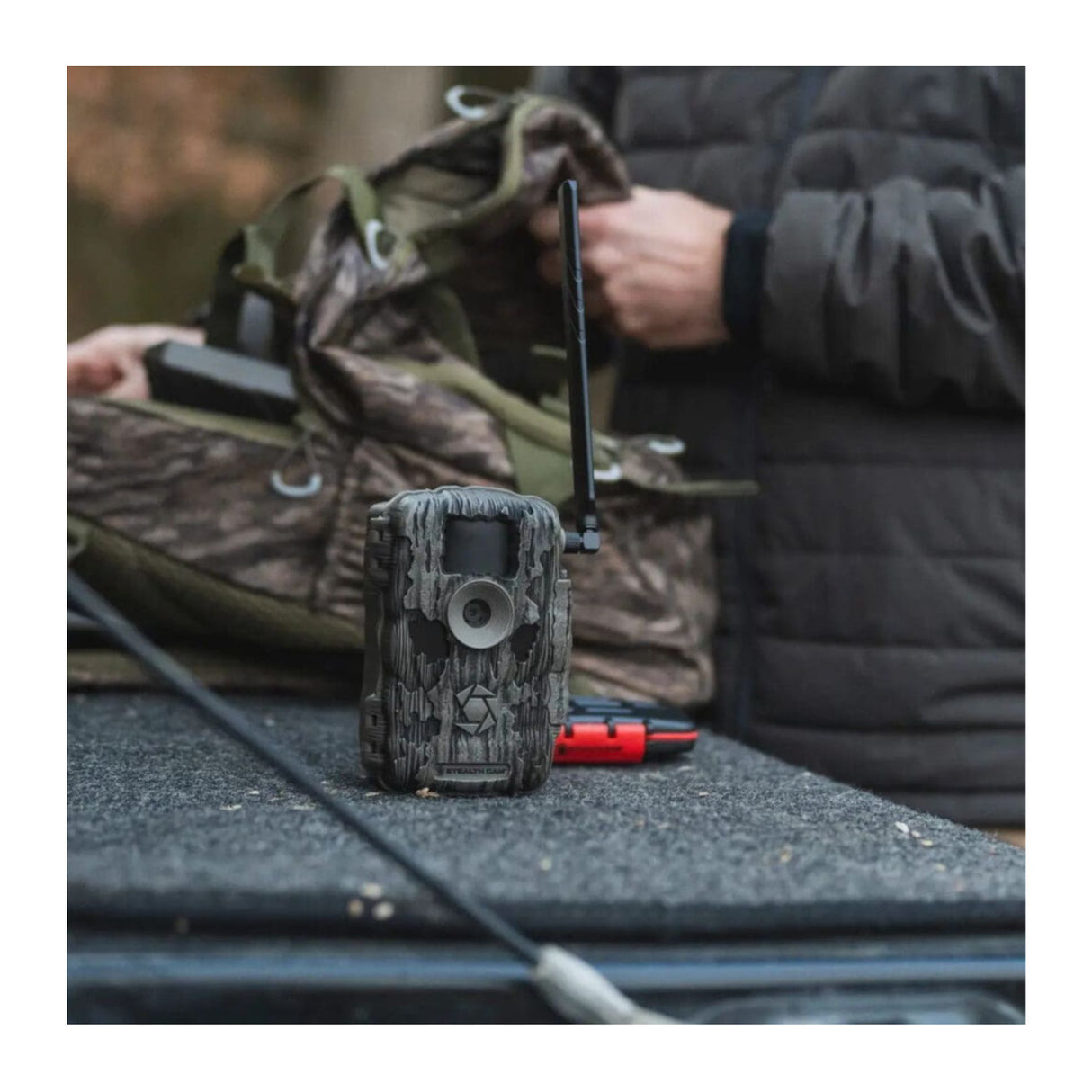 Stealth Cam Fusion Max Cellular Trail Camera with HD Video and 80ft Detection