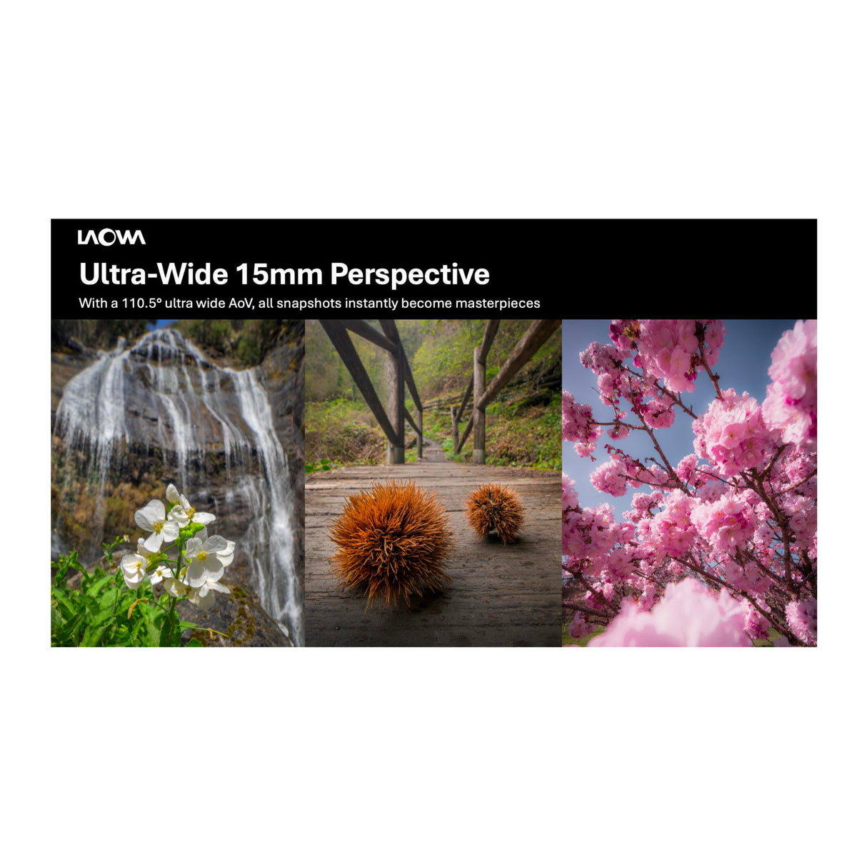 Laowa 15mm f/4.5 0.5X Wide Angle Macro (Auto Aperture) for Sony E-Mount