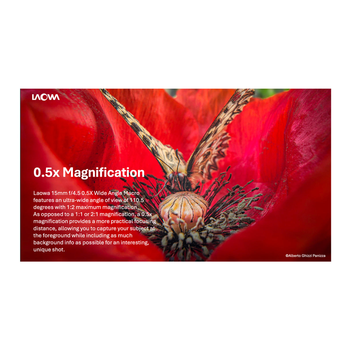 Laowa 15mm f/4.5 0.5X Wide Angle Macro (Auto Aperture) for Sony E-Mount