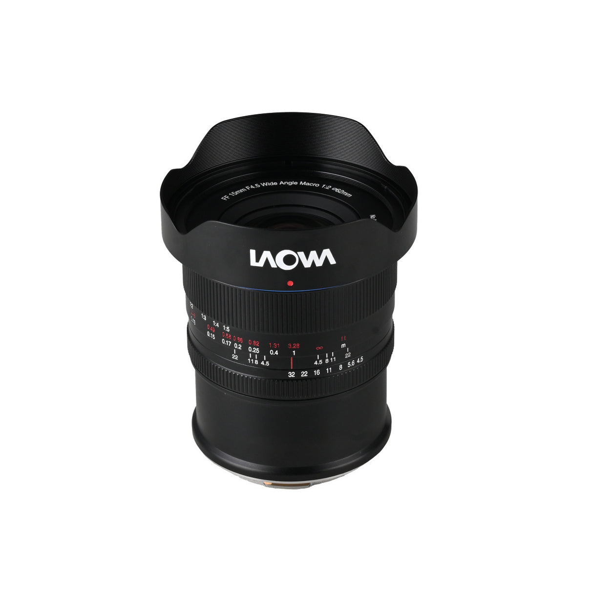 Laowa 15mm f/4.5 0.5X Ultra Wide Angle Macro Lens for L-Mount (Black)
