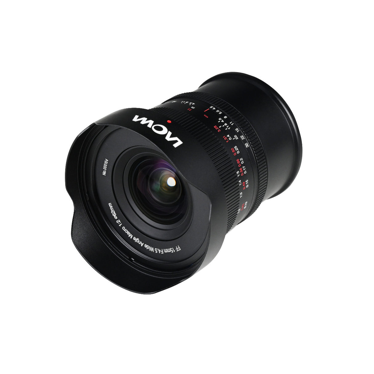 Laowa 15mm f/4.5 0.5X Ultra Wide Angle Macro Lens for L-Mount (Black)