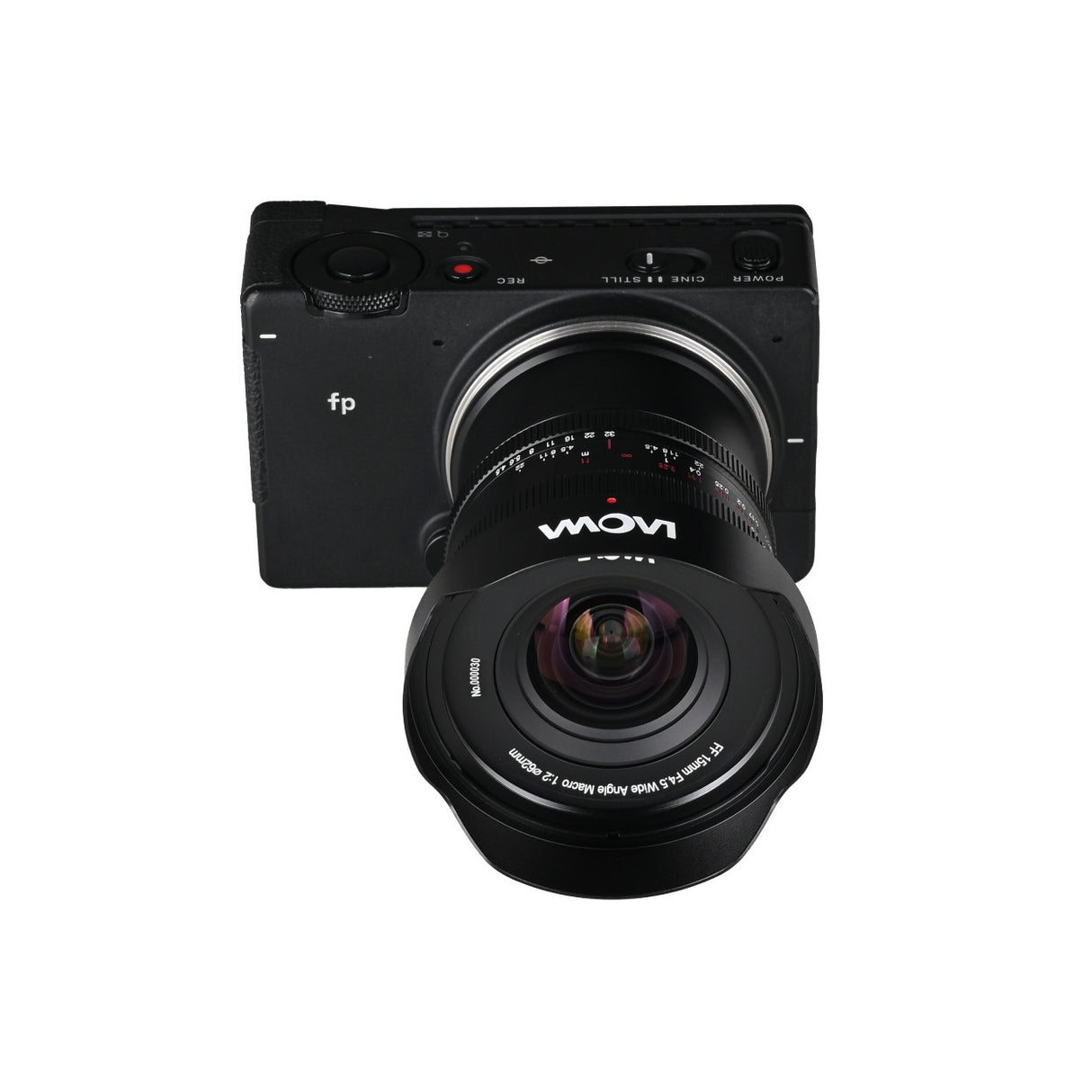 Laowa 15mm f/4.5 0.5X Ultra Wide Angle Macro Lens for L-Mount (Black)