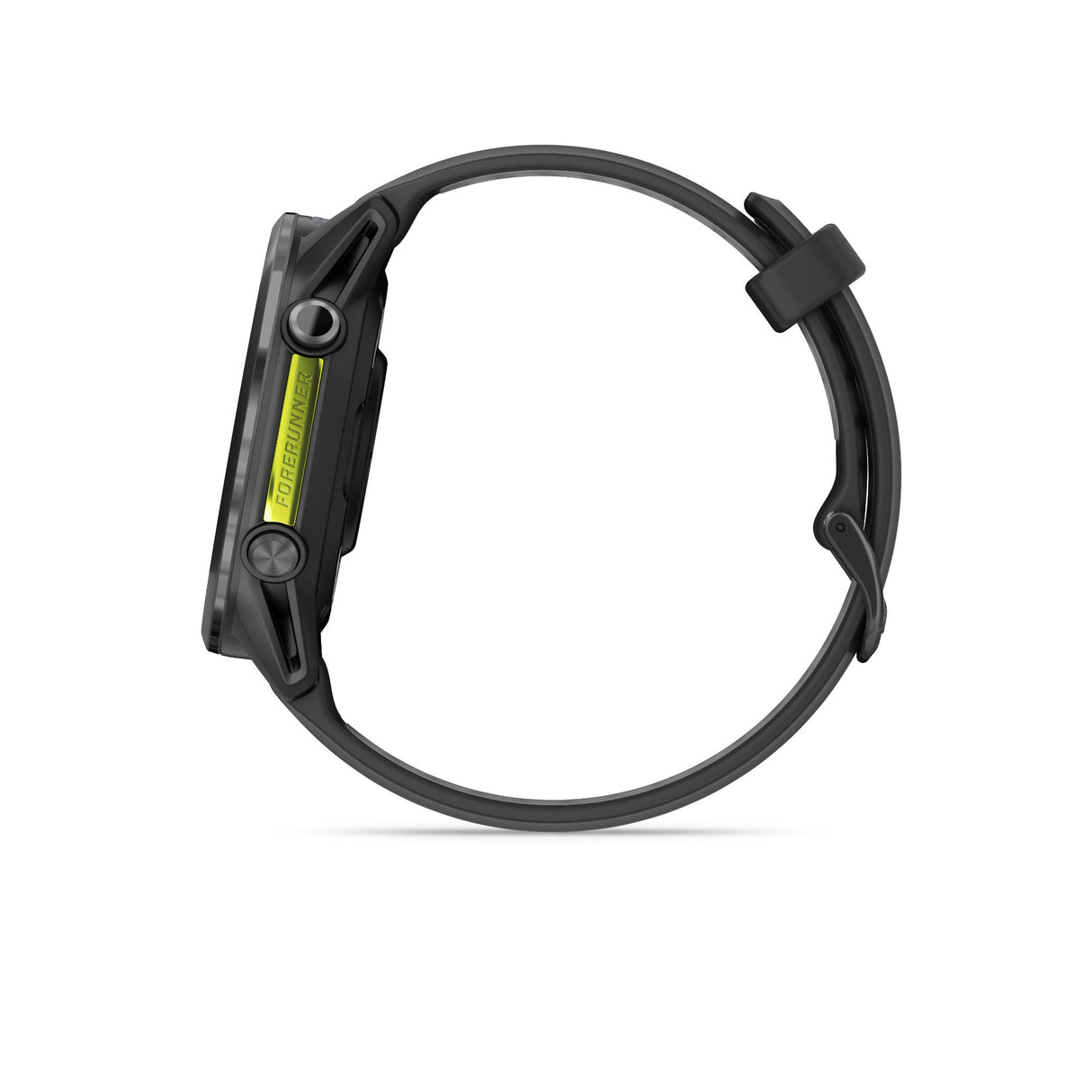 Garmin Forerunner 970 Carbon Gray DLC Titanium, Black Case and Black/Translucent Whitestone Band