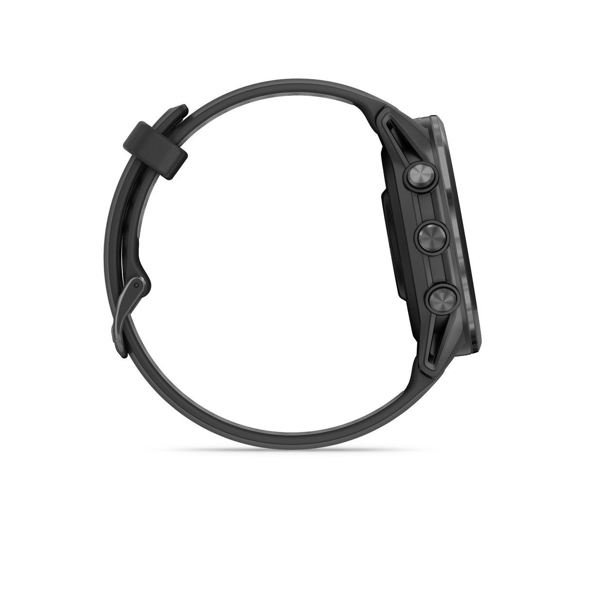 Garmin Forerunner 970 Carbon Gray DLC Titanium, Black Case and Black/Translucent Whitestone Band
