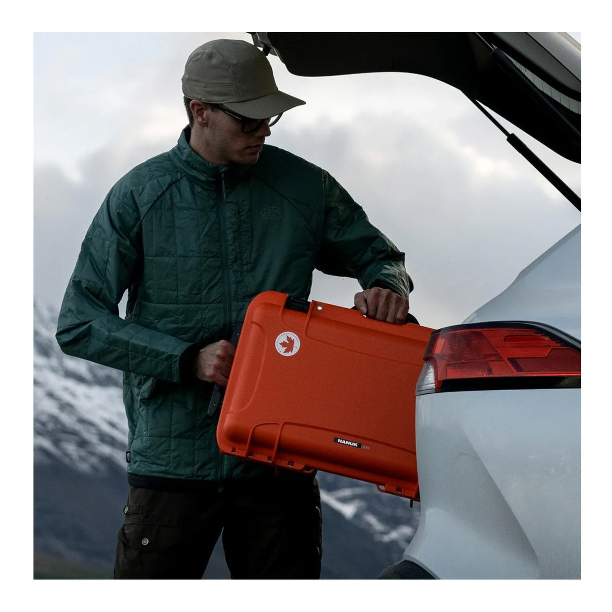 Nanuk 935 Waterproof Wheeled Hard Case with Padded Dividers (Orange)