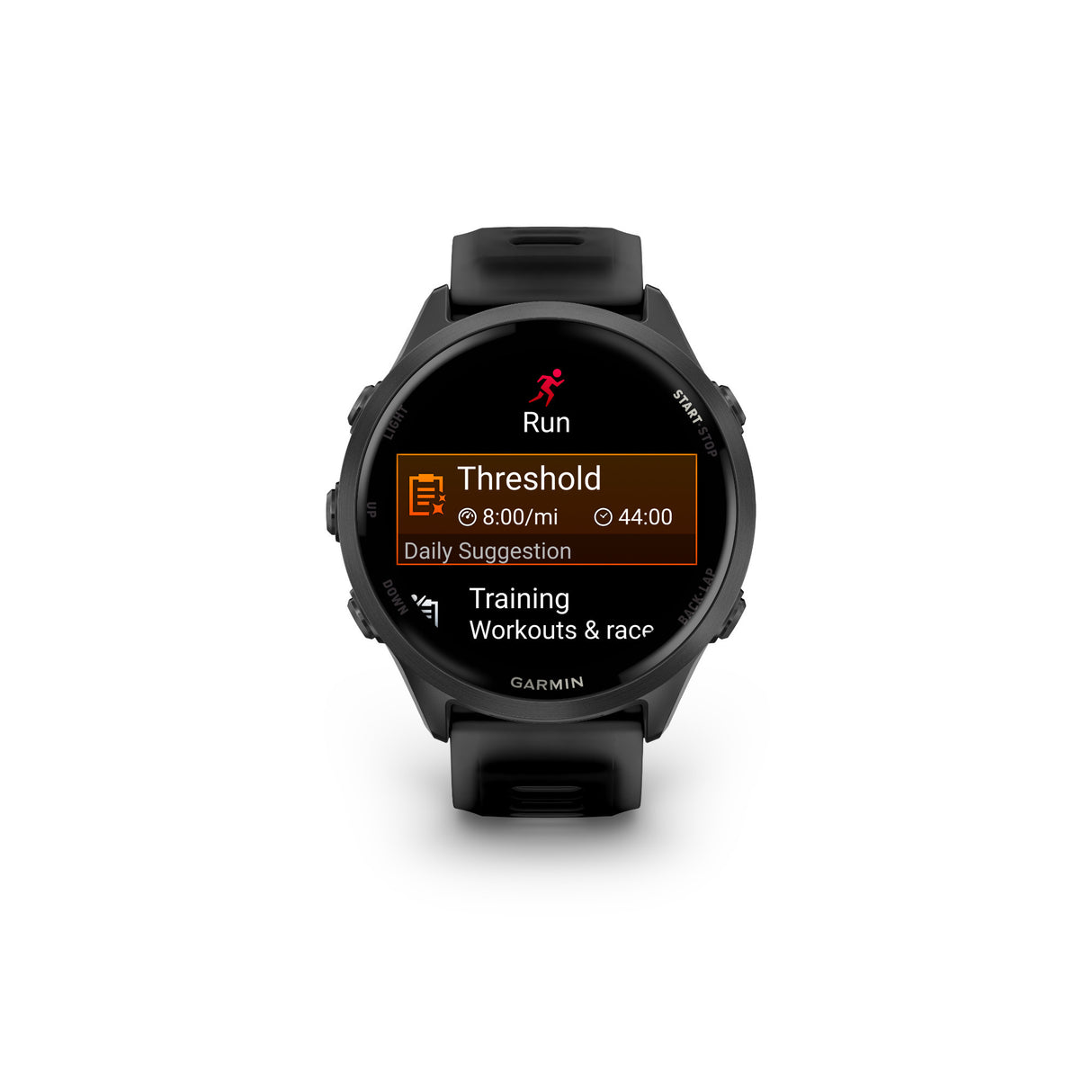 Garmin Forerunner 570 - 47mm Slate Gray with Translucent Black/Black Band