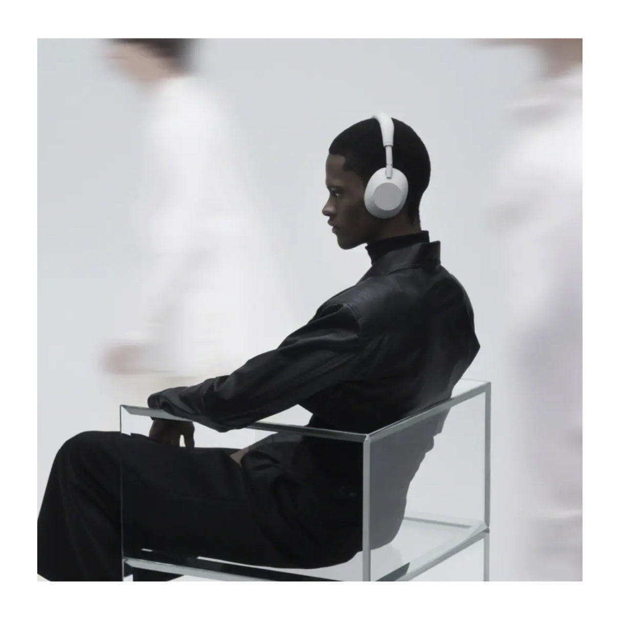 Sony WH-1000XM6 Wireless Noise-Canceling Headphones with QN3 Processor (Silver)