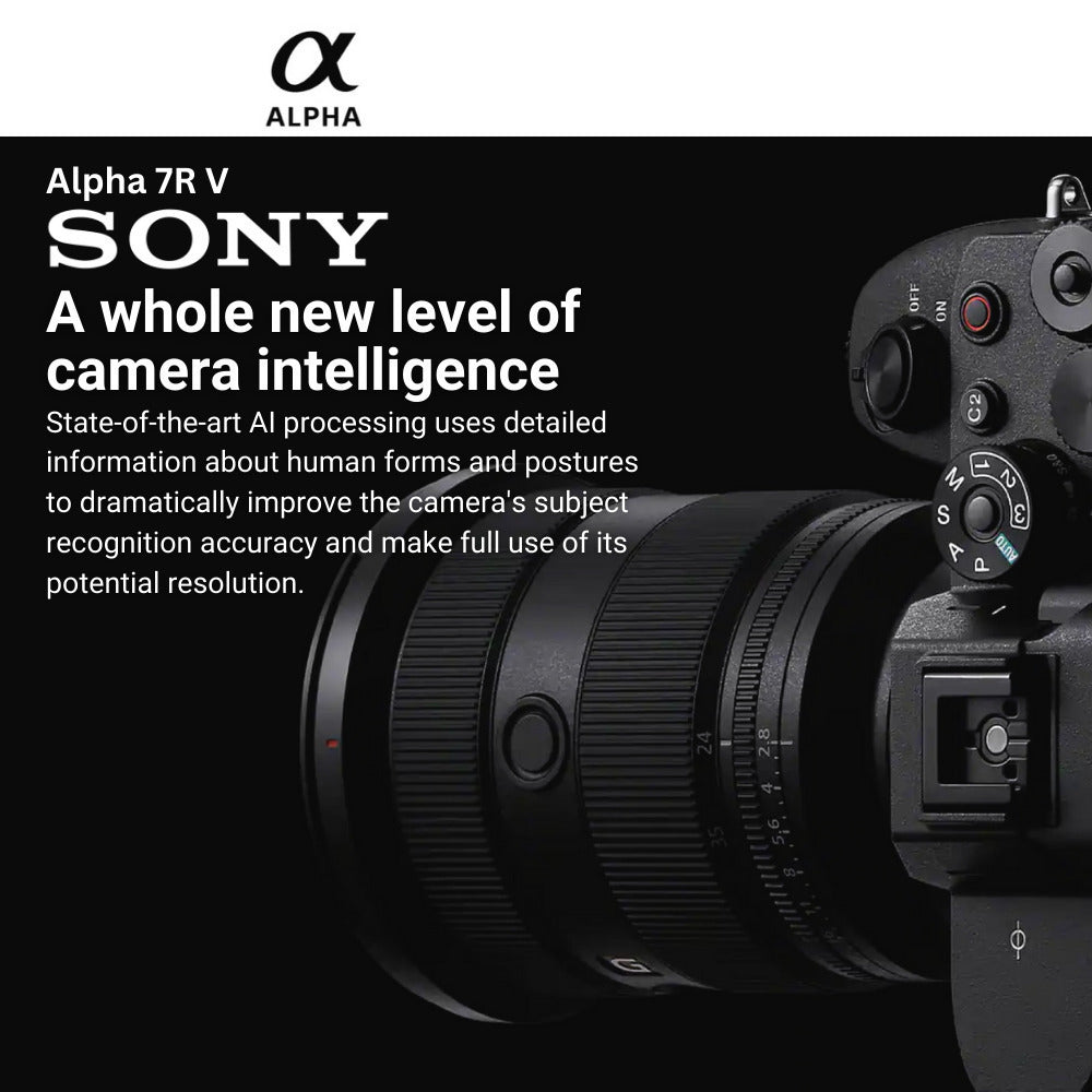 Sony a7R V Mirrorless Camera with 100-400mm f/4.5-5.6 GM OSS Lens Bundle