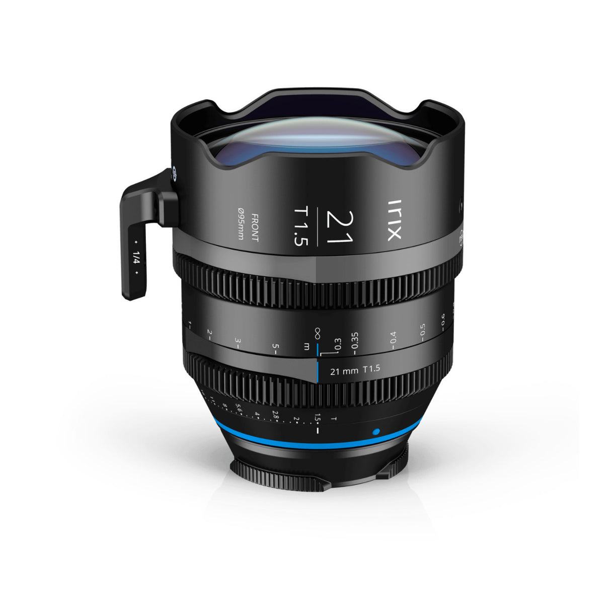 Irix Cine 21mm T1.5 Cine Camera Lens (Canon EF Mount, Feet, Black)
