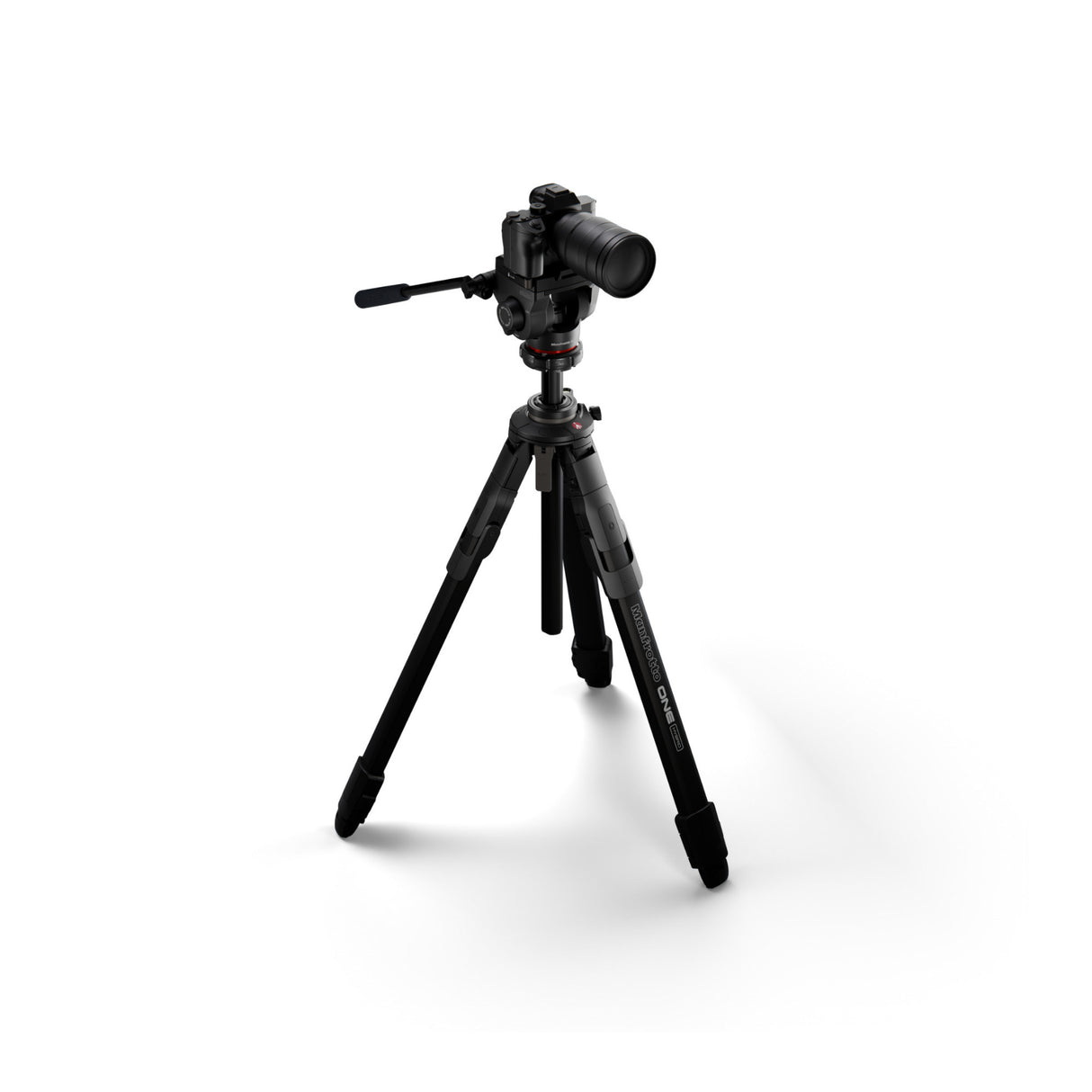 Manfrotto MKONEA-500X ONE Al with 500X Fluid Head - 60mm Flat Base