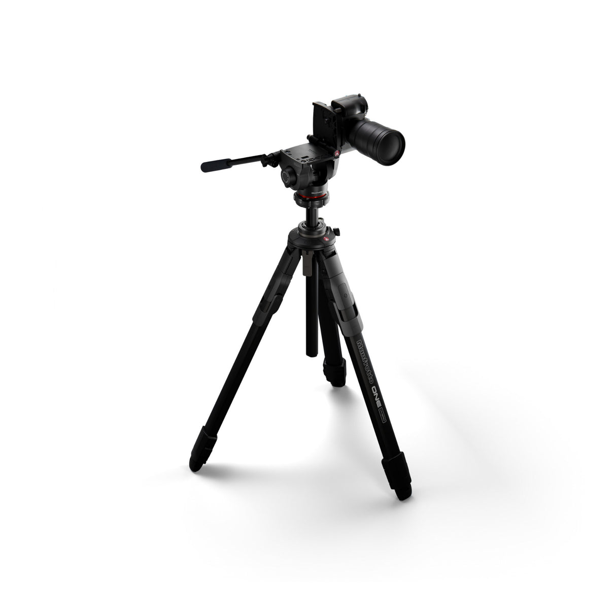 Manfrotto MKONEA-500X ONE Al with 500X Fluid Head - 60mm Flat Base