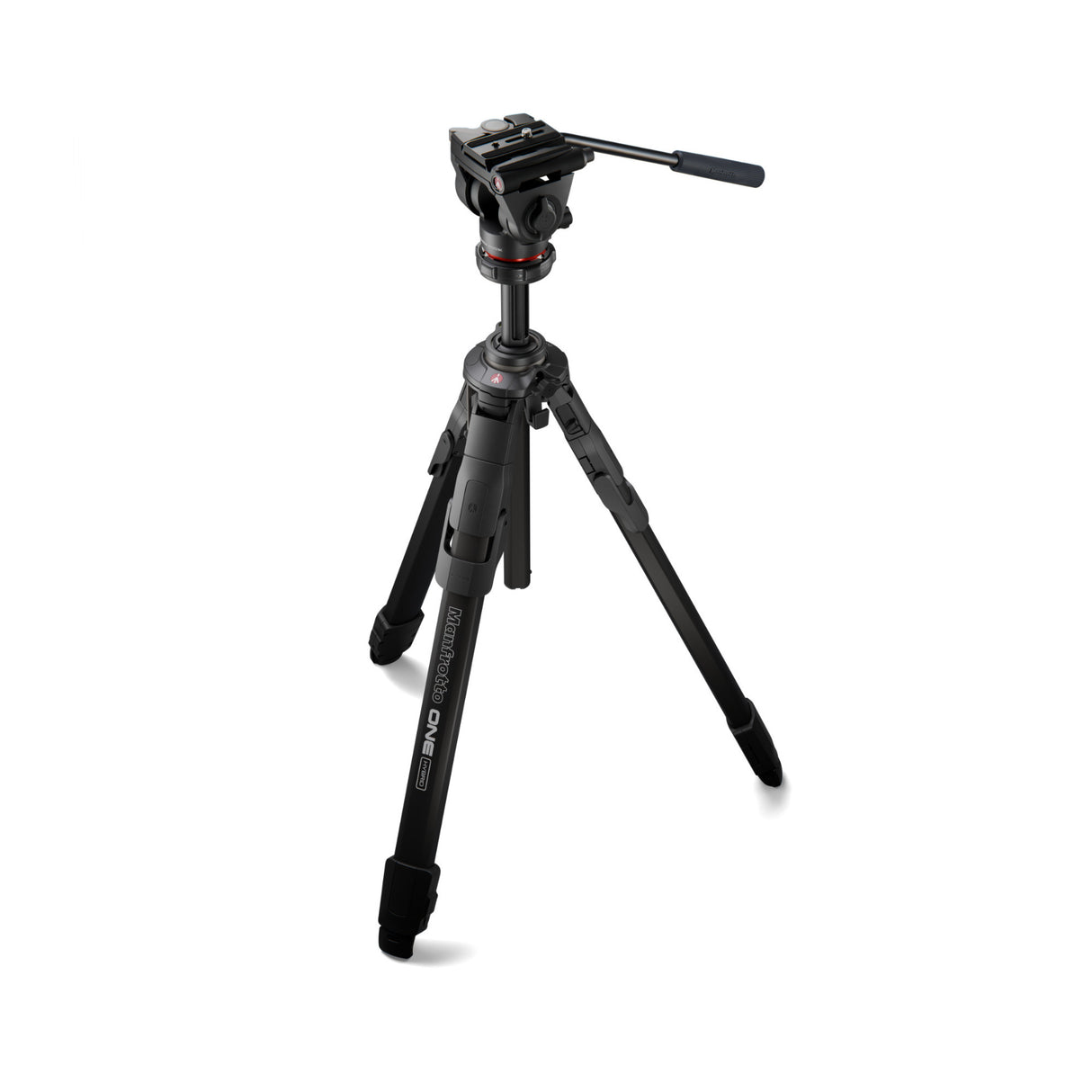 Manfrotto MKONEC-500X ONE CF with 500X Fluid Head - 60mm Flat Base