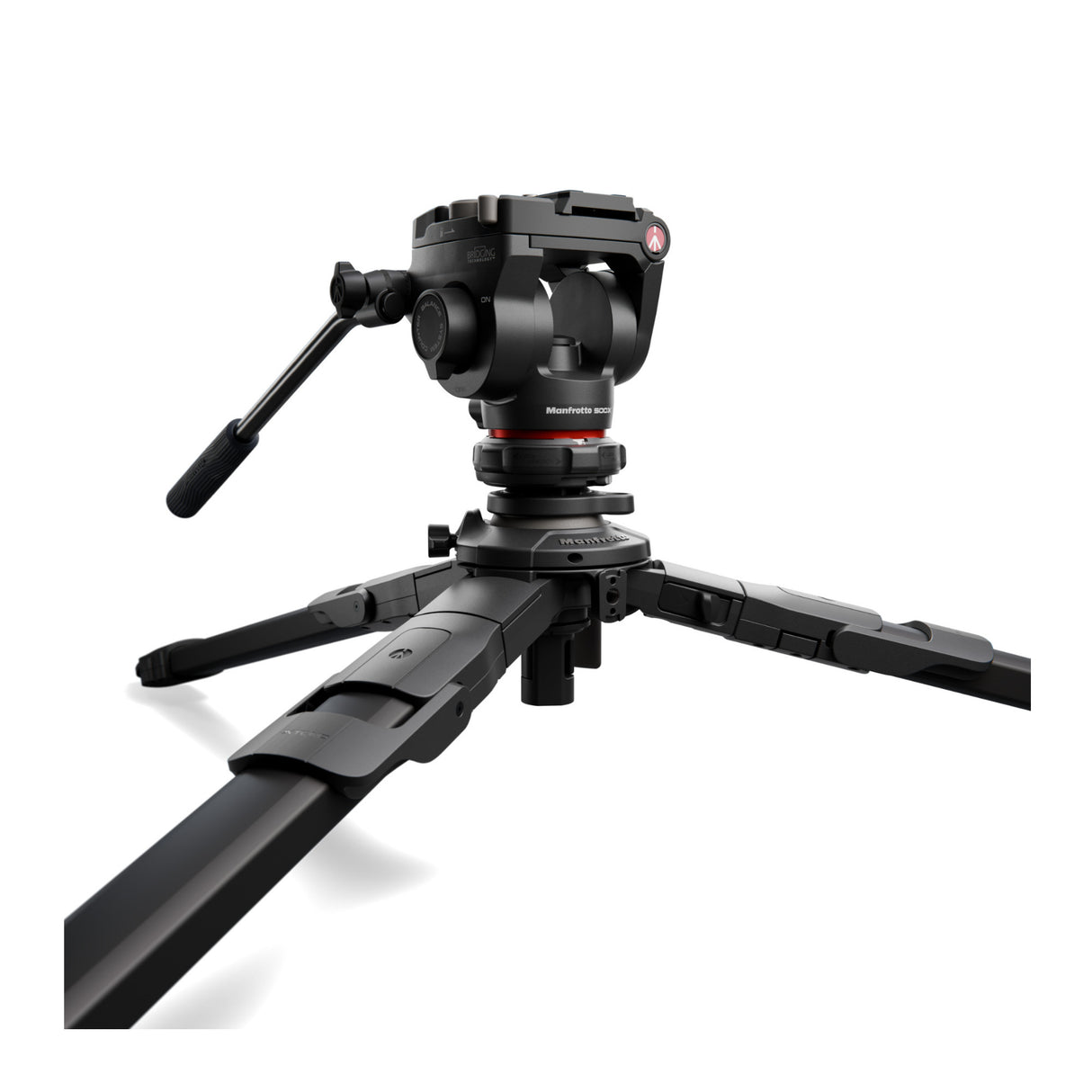 Manfrotto MKONEC-500X ONE CF with 500X Fluid Head - 60mm Flat Base