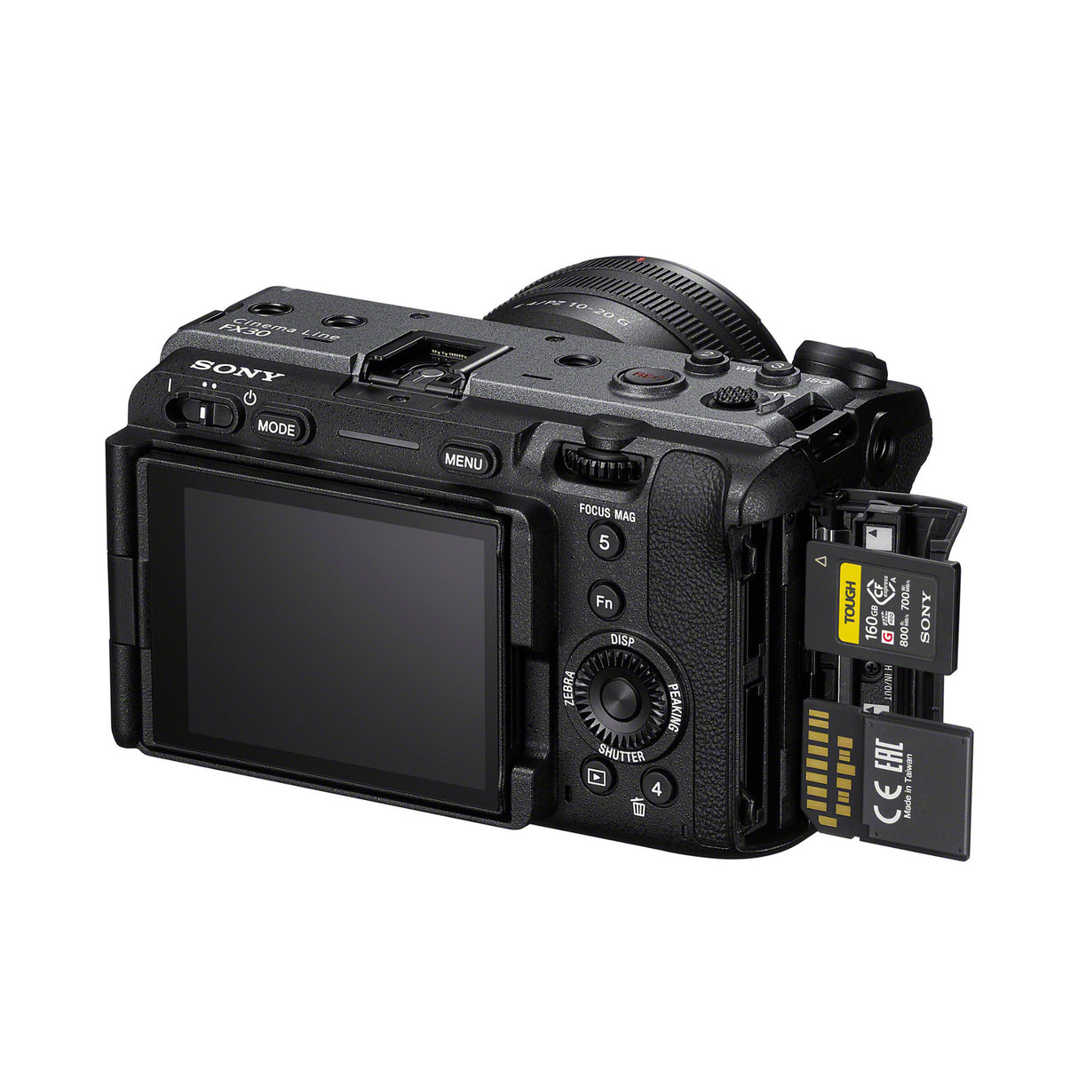 Sony FX30 Digital Cinema Camera with FE 24-105mm f/4 G OSS Lens Bundle