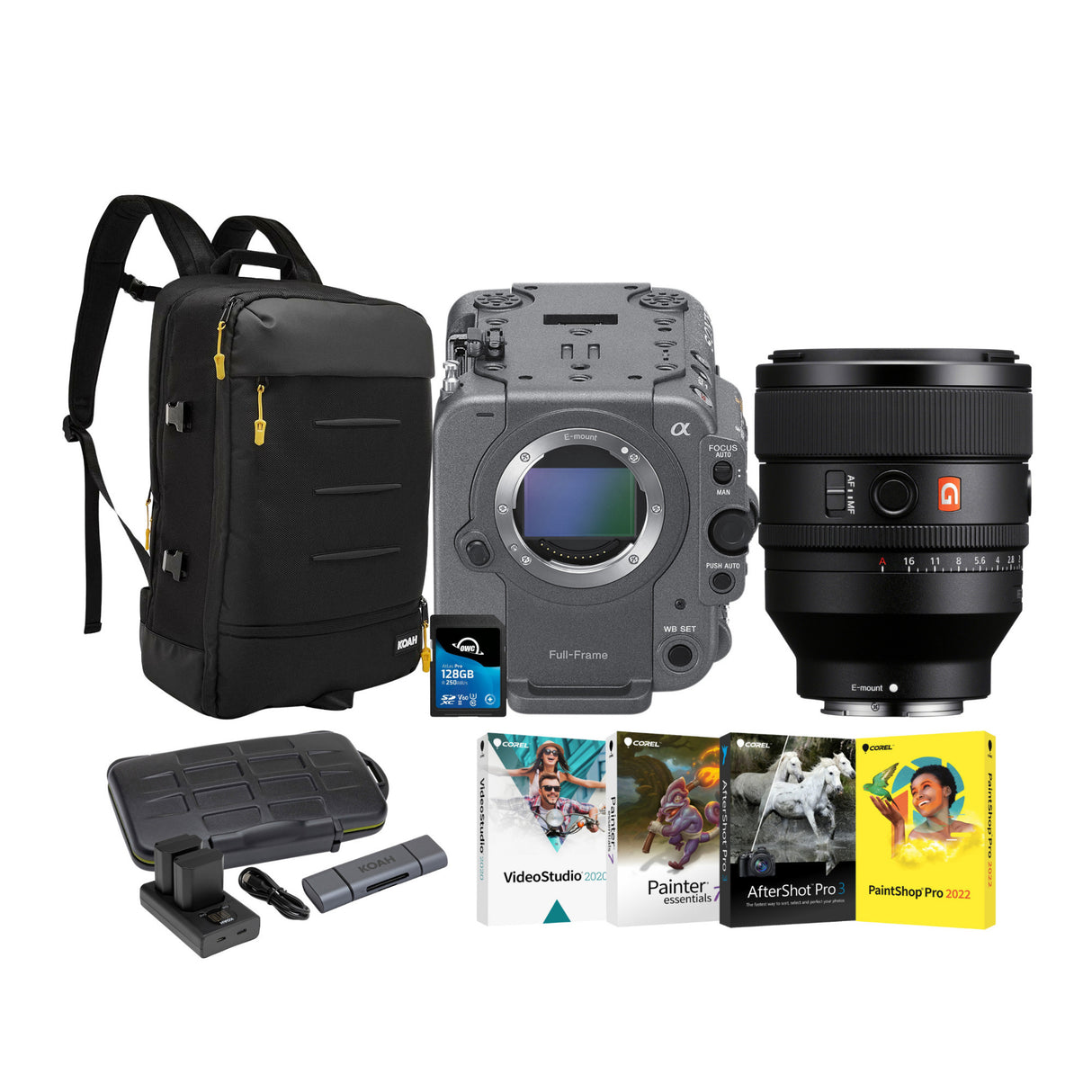 Sony FX6 Full-Frame Cinema Camera with 50mm f/1.2 GM Lens Bundle